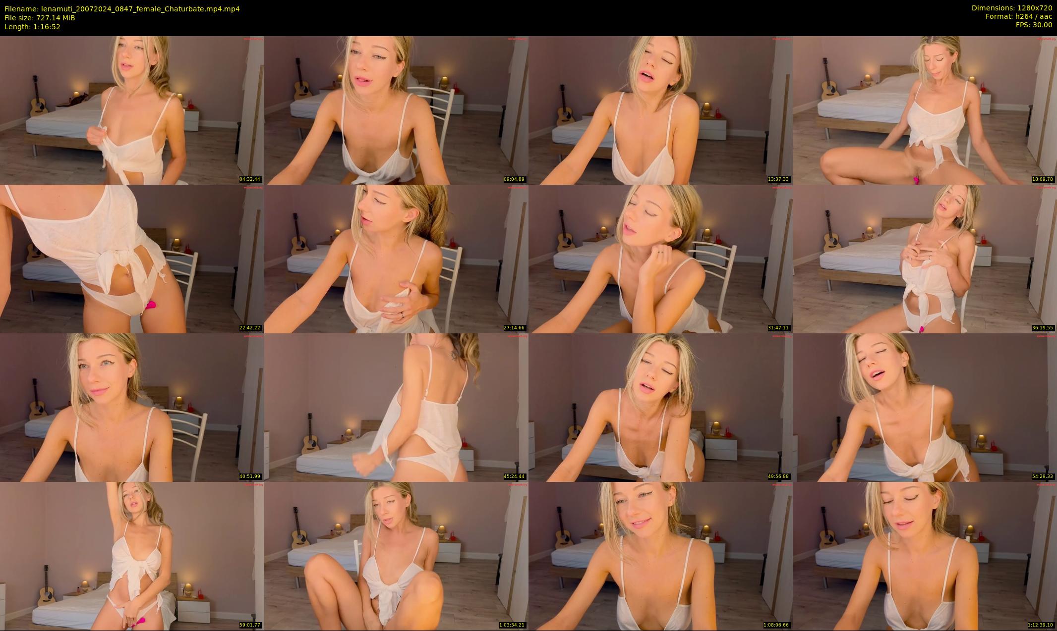 lenamuti — 77 minute Chaturbate female cam show recording, 720p, Jul 20, 2024
