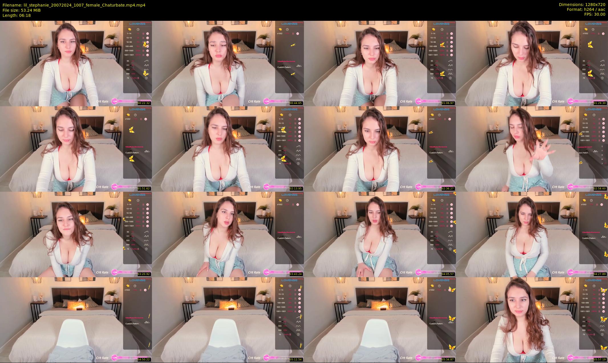 lil_stephanie — 7 minute Chaturbate female cam show recording, 720p, Jul 20, 2024