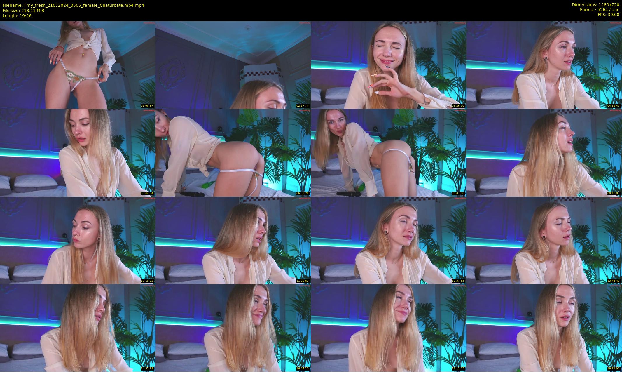 limy_fresh — 20 minute Chaturbate female cam show recording, 720p, Jul 21, 2024