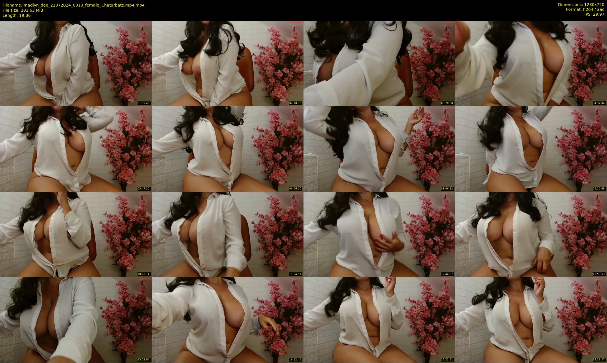 madlyn_dee — 20 minute Chaturbate female cam show recording, 720p, Jul 21, 2024