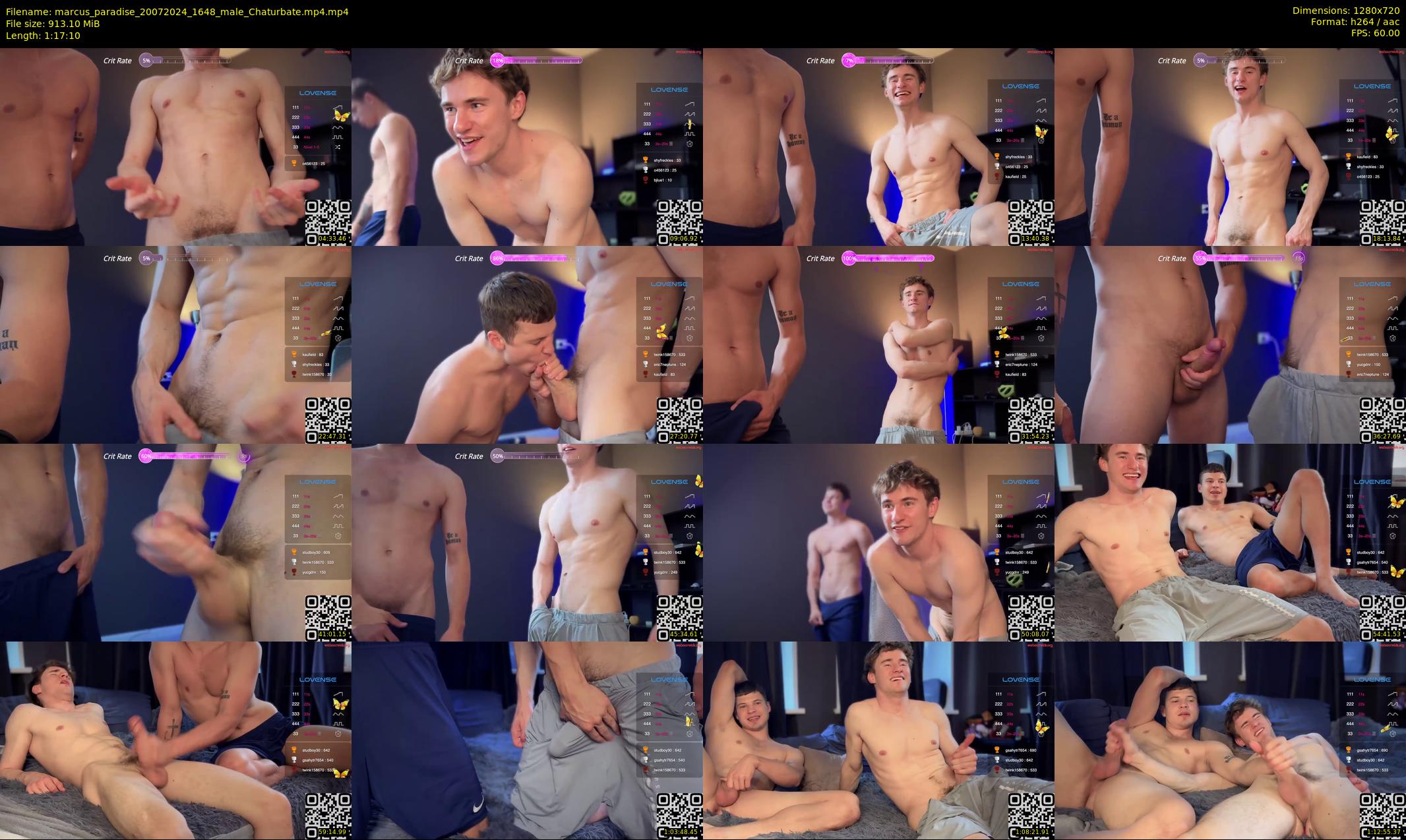 marcus_paradise — 78 minute Chaturbate male cam show recording, 720p, Jul 20, 2024