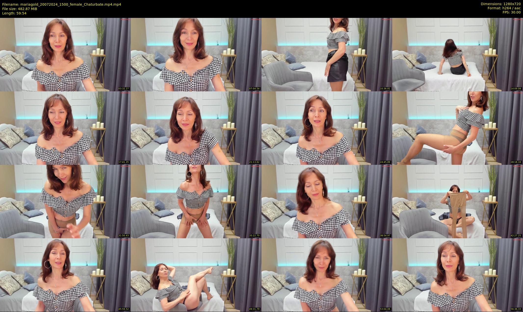 mariagold — 60 minute Chaturbate female cam show recording, 720p, Jul 20, 2024