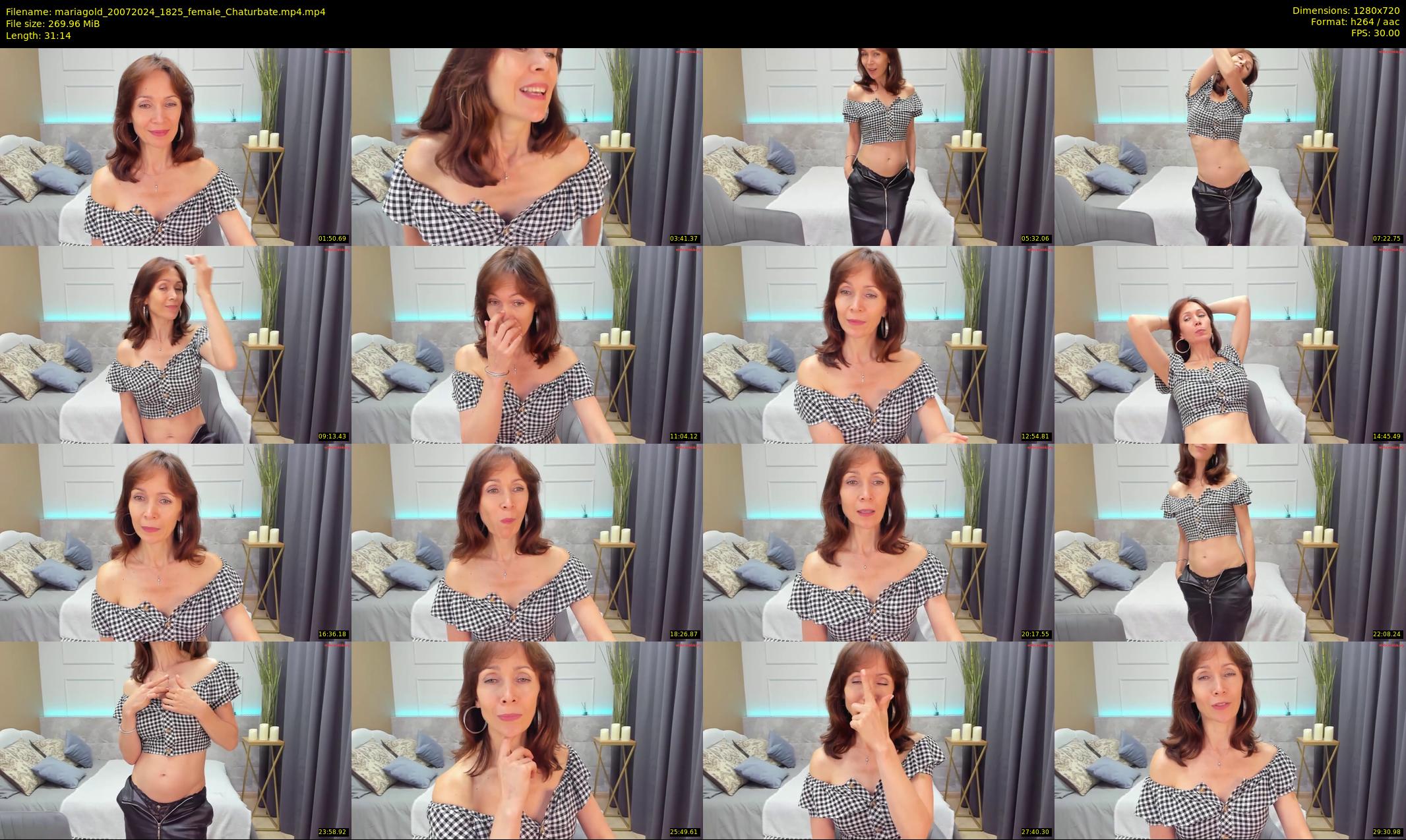 mariagold — 32 minute Chaturbate female cam show recording, 720p, Jul 20, 2024