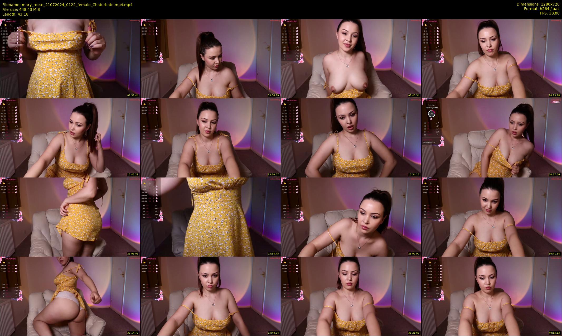 mary_rosse — 44 minute Chaturbate couple cam show recording, 720p, Jul 21, 2024