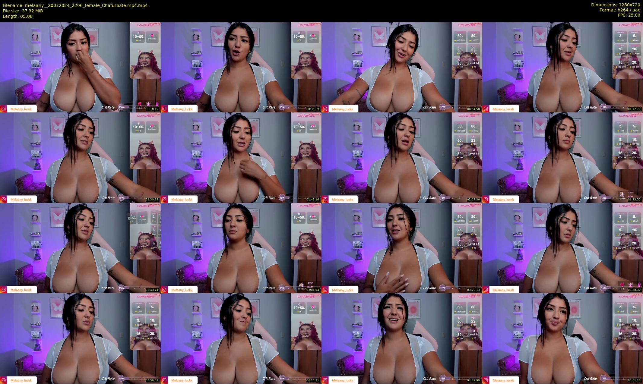 melaany_ — 6 minute Chaturbate female cam show recording, 720p, Jul 20, 2024