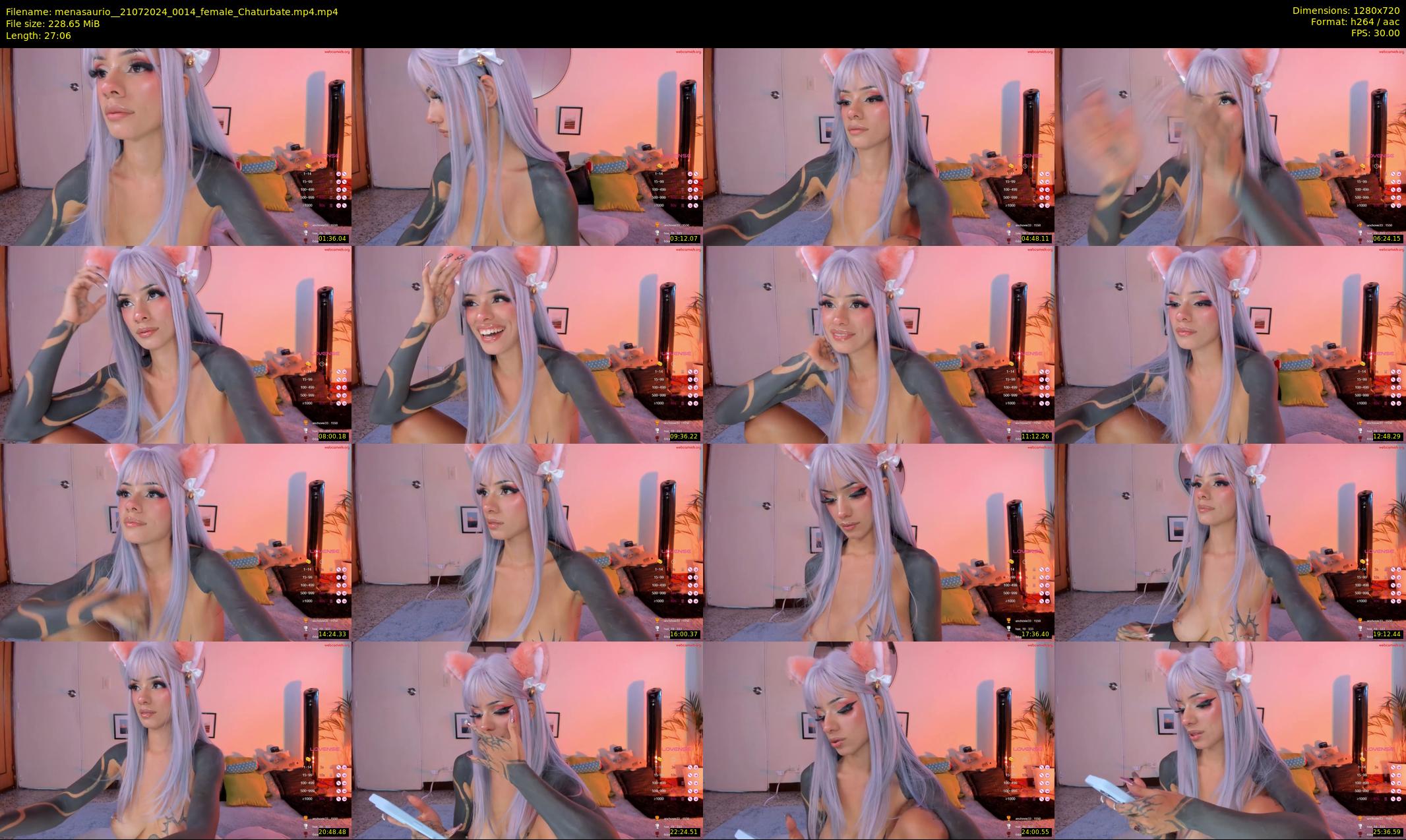 menasaurio_ — 28 minute Chaturbate female cam show recording, 720p, Jul 21, 2024