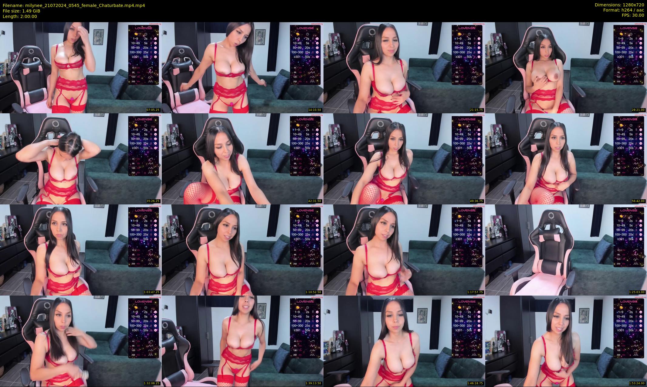 milynee — 120 minute Chaturbate female cam show recording, 720p, Jul 21, 2024