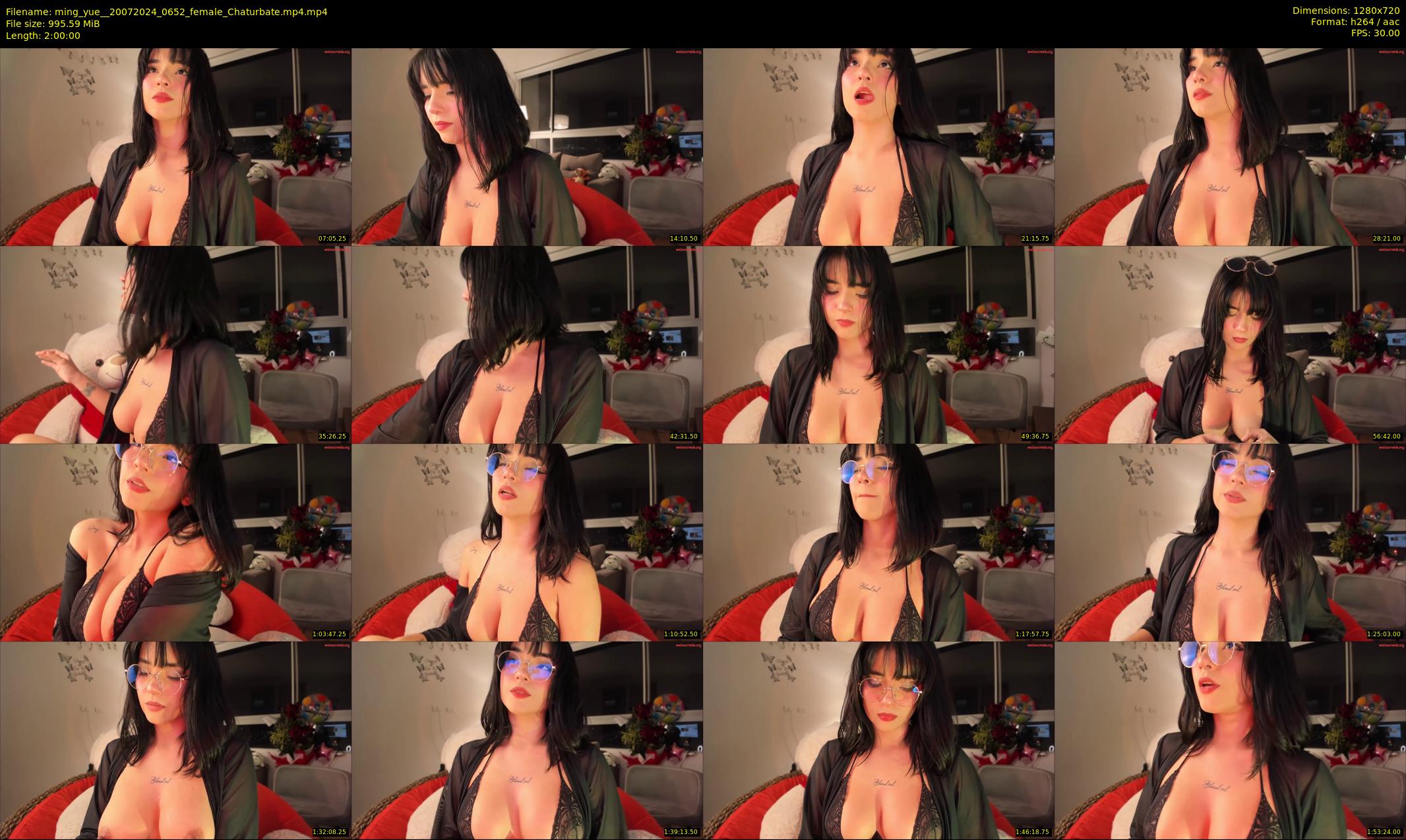 ming_yue_ — 120 minute Chaturbate female cam show recording, 720p, Jul 20, 2024