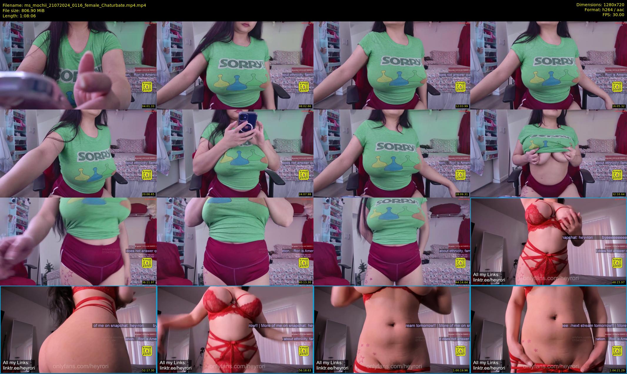 ms_mochii — 69 minute Chaturbate female cam show recording, 720p, Jul 21, 2024