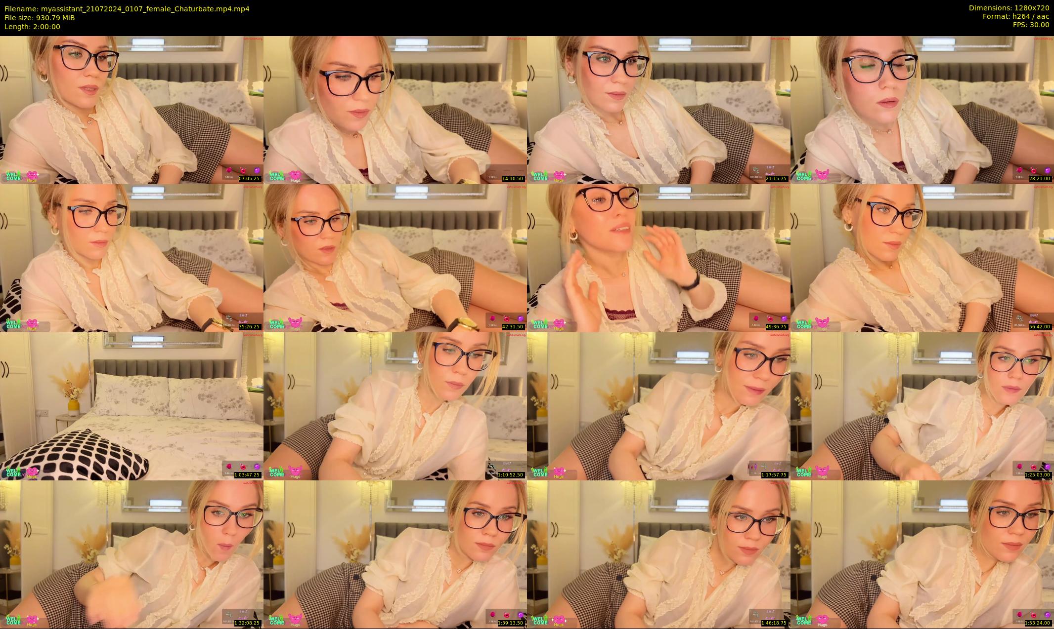 myassistant — 120 minute Chaturbate female cam show recording, 720p, Jul 21, 2024