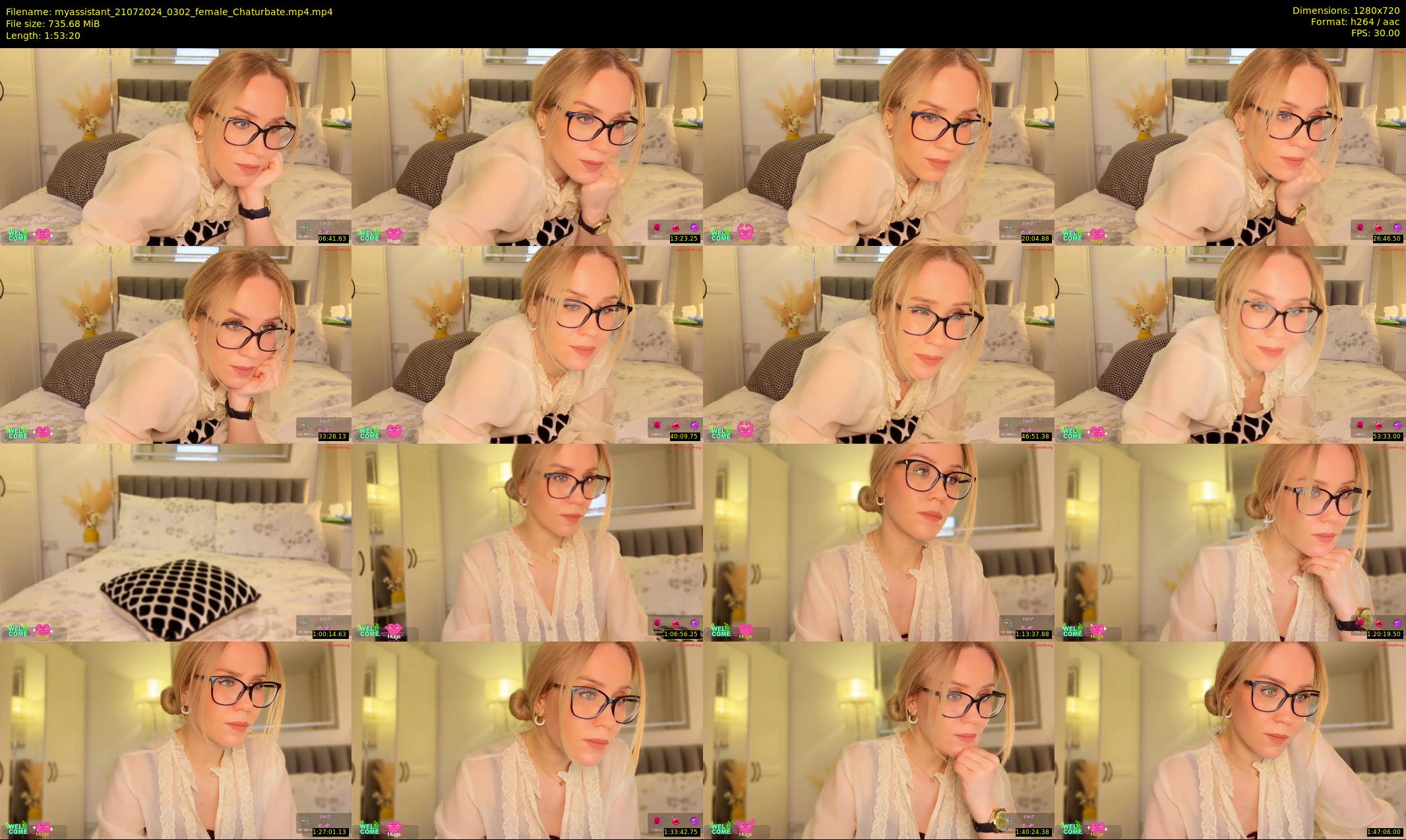 myassistant — 114 minute Chaturbate female cam show recording, 720p, Jul 21, 2024
