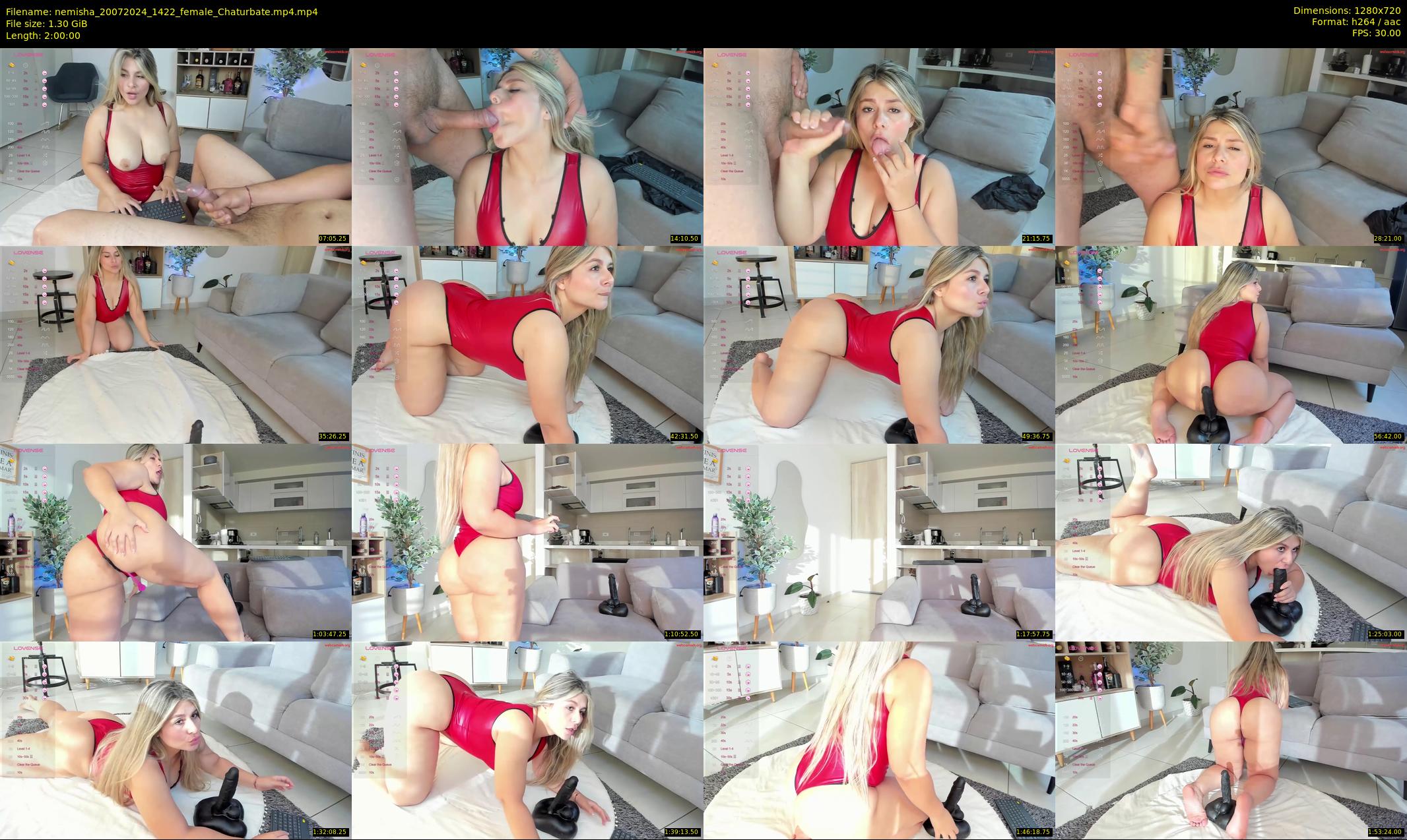 nemisha — 120 minute Chaturbate female cam show recording, 720p, Jul 20, 2024