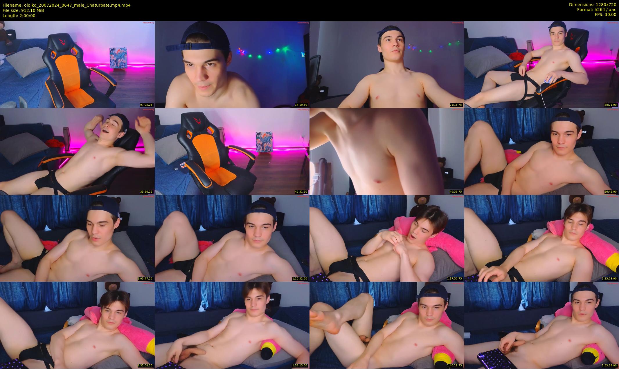 ololkd — 120 minute Chaturbate male cam show recording, 720p, Jul 20, 2024