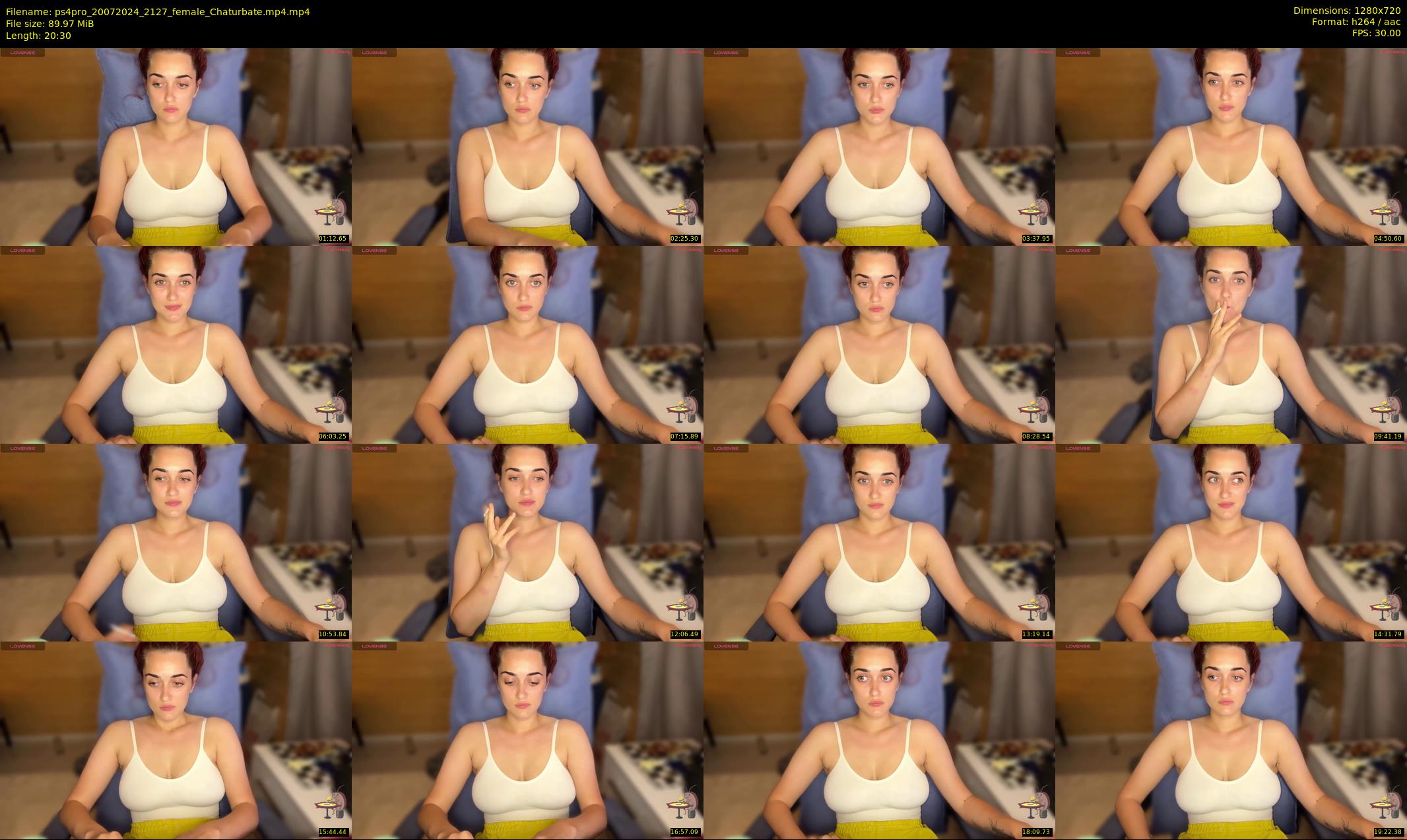 ps4pro — 21 minute Chaturbate female cam show recording, 720p, Jul 20, 2024