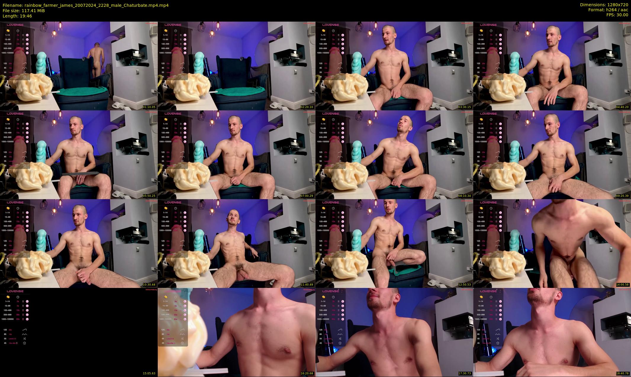 rainbow_farmer_james — 20 minute Chaturbate male cam show recording, 720p, Jul 20, 2024