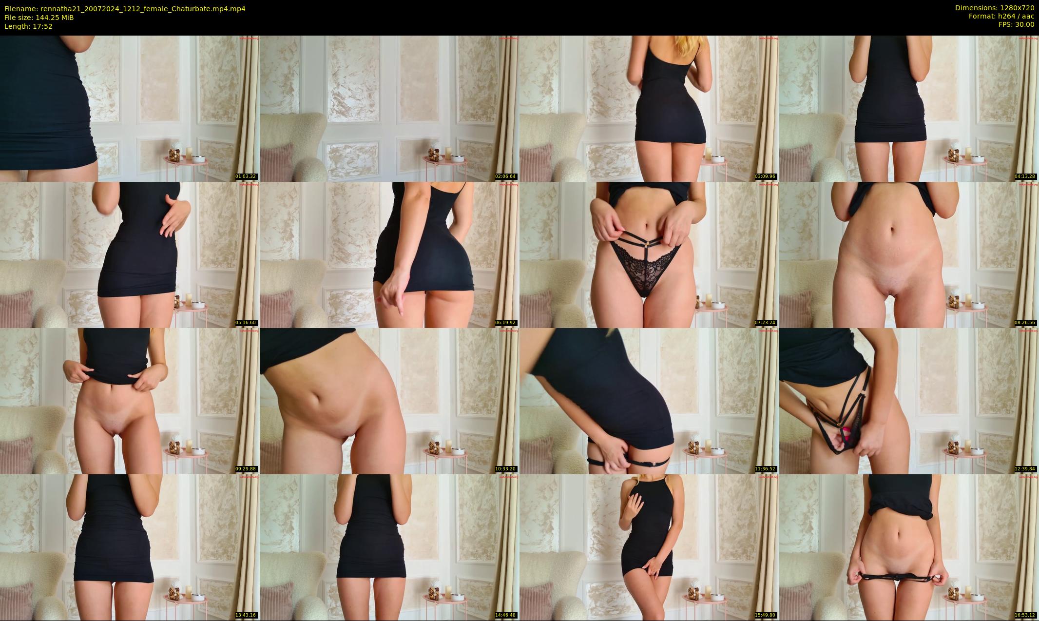 rennatha21 — 18 minute Chaturbate female cam show recording, 720p, Jul 20, 2024