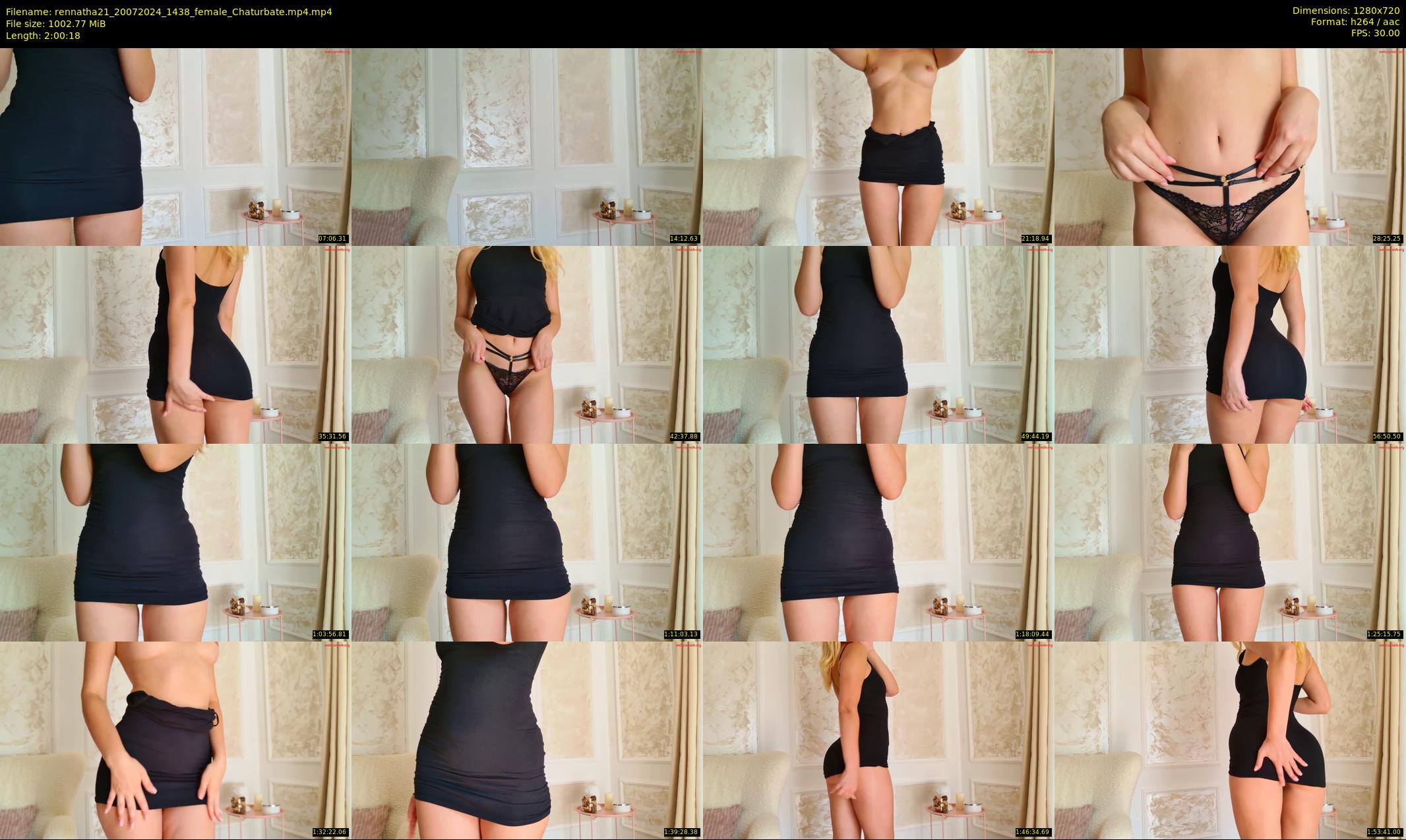 rennatha21 — 121 minute Chaturbate female cam show recording, 720p, Jul 20, 2024