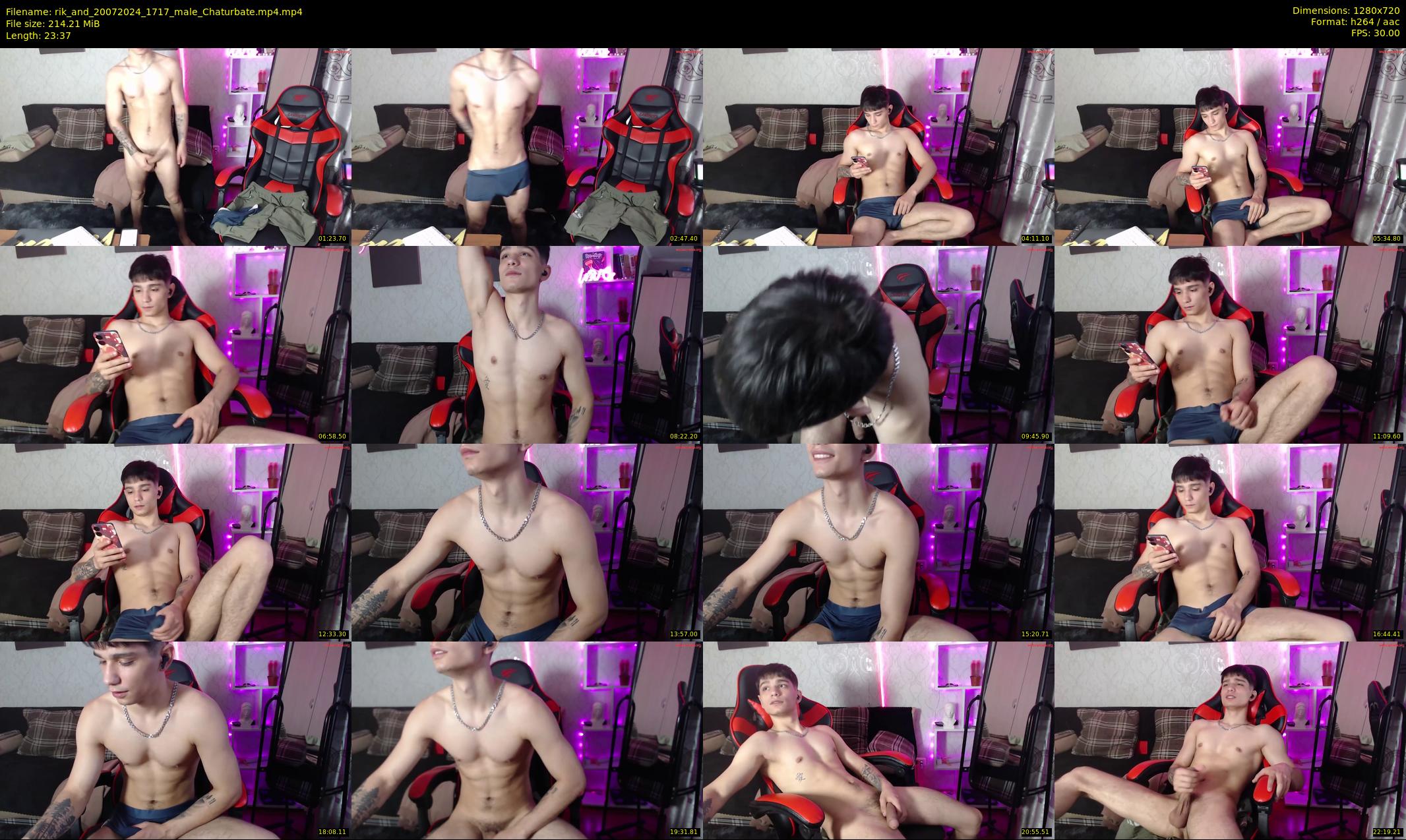 rik_and — 24 minute Chaturbate male cam show recording, 720p, Jul 20, 2024