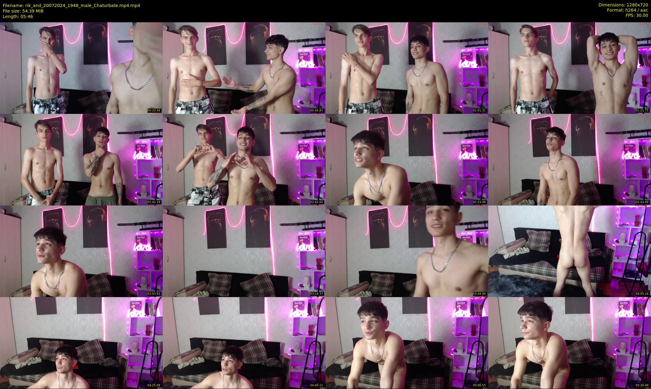 rik_and — 6 minute Chaturbate male cam show recording, 720p, Jul 20, 2024