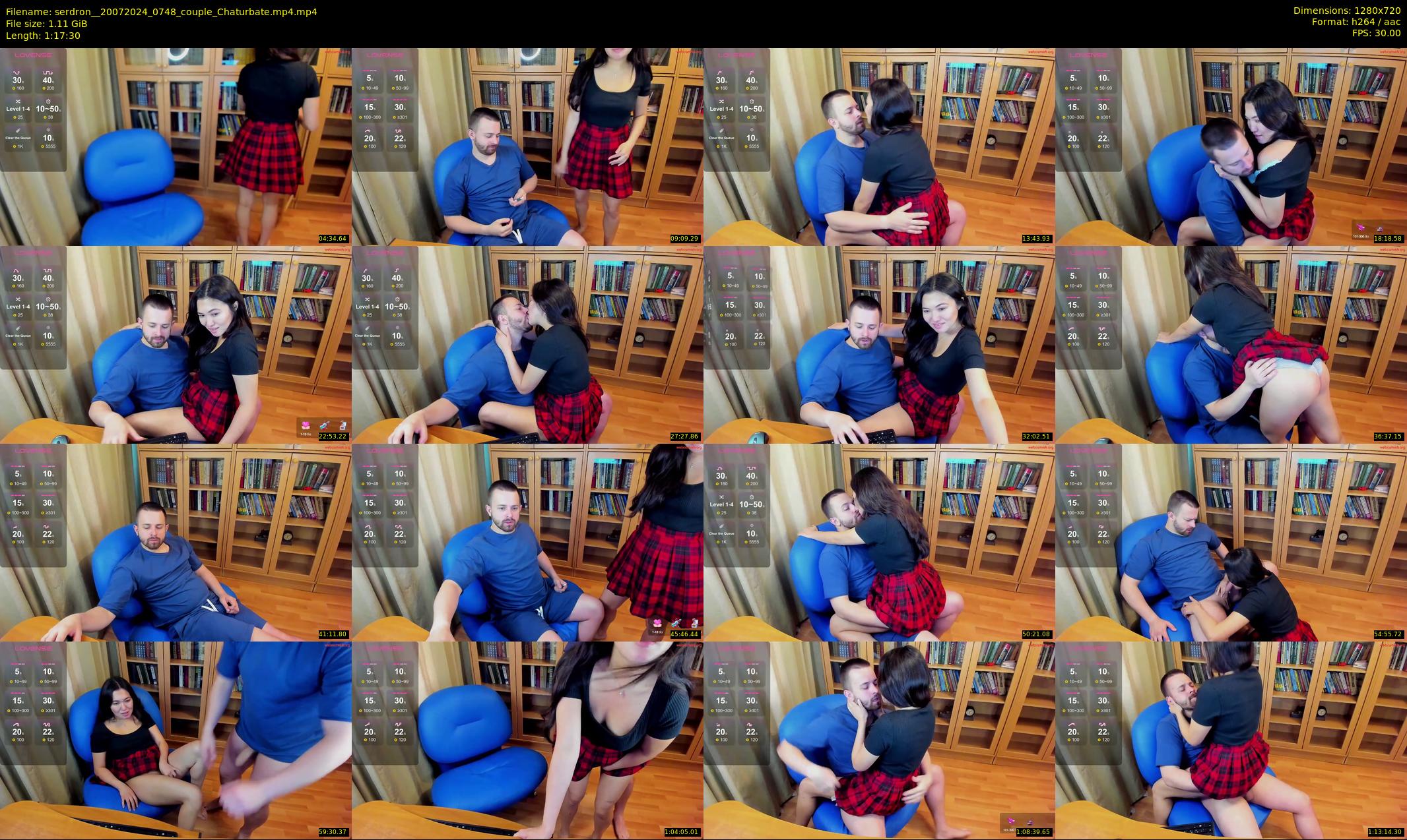 serdron_ — 78 minute Chaturbate couple cam show recording, 720p, Jul 20, 2024