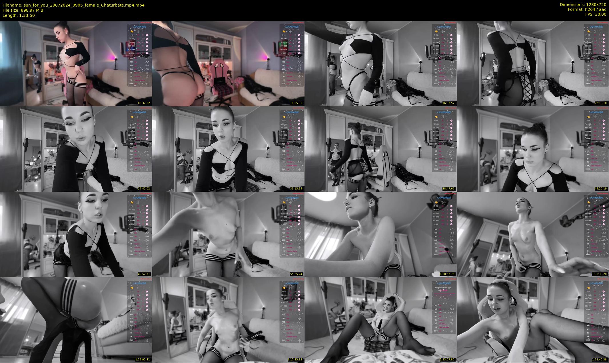 sun_for_you — 94 minute Chaturbate female cam show recording, 720p, Jul 20, 2024