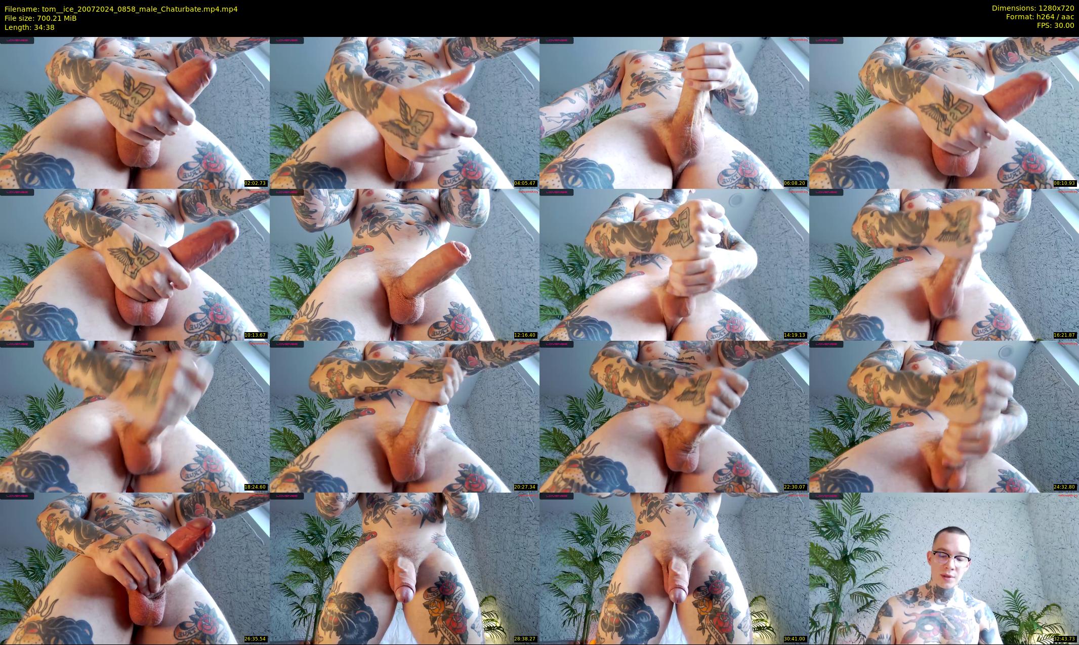 tom__ice — 35 minute Chaturbate male cam show recording, 720p, Jul 20, 2024