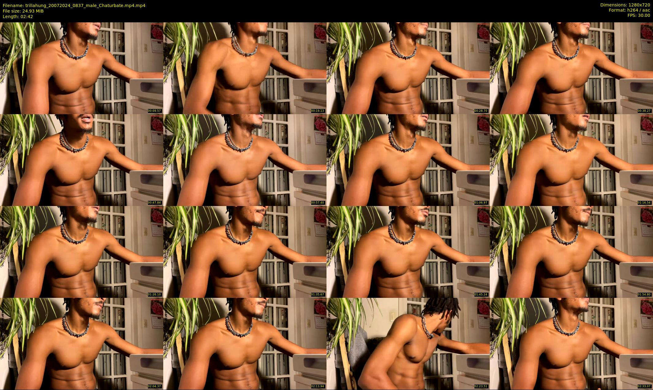 trillahung — 3 minute Chaturbate male cam show recording, 720p, Jul 20, 2024