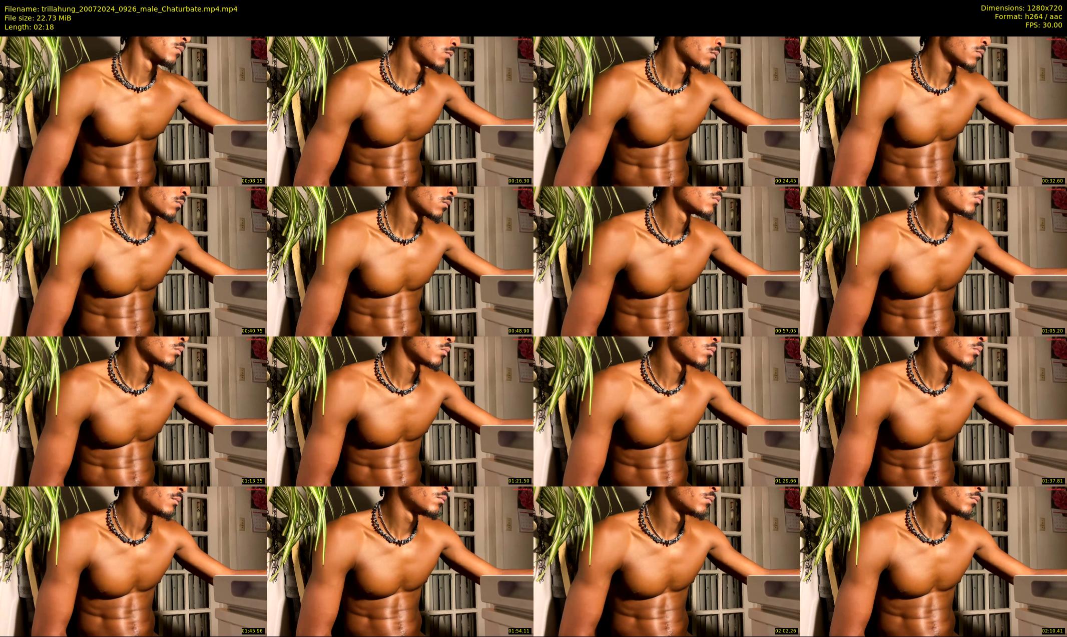 trillahung — 3 minute Chaturbate male cam show recording, 720p, Jul 20, 2024