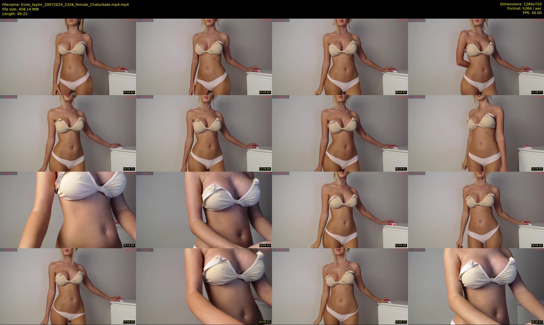 trixie_taylor — 50 minute Chaturbate female cam show recording, 720p, Jul 20, 2024