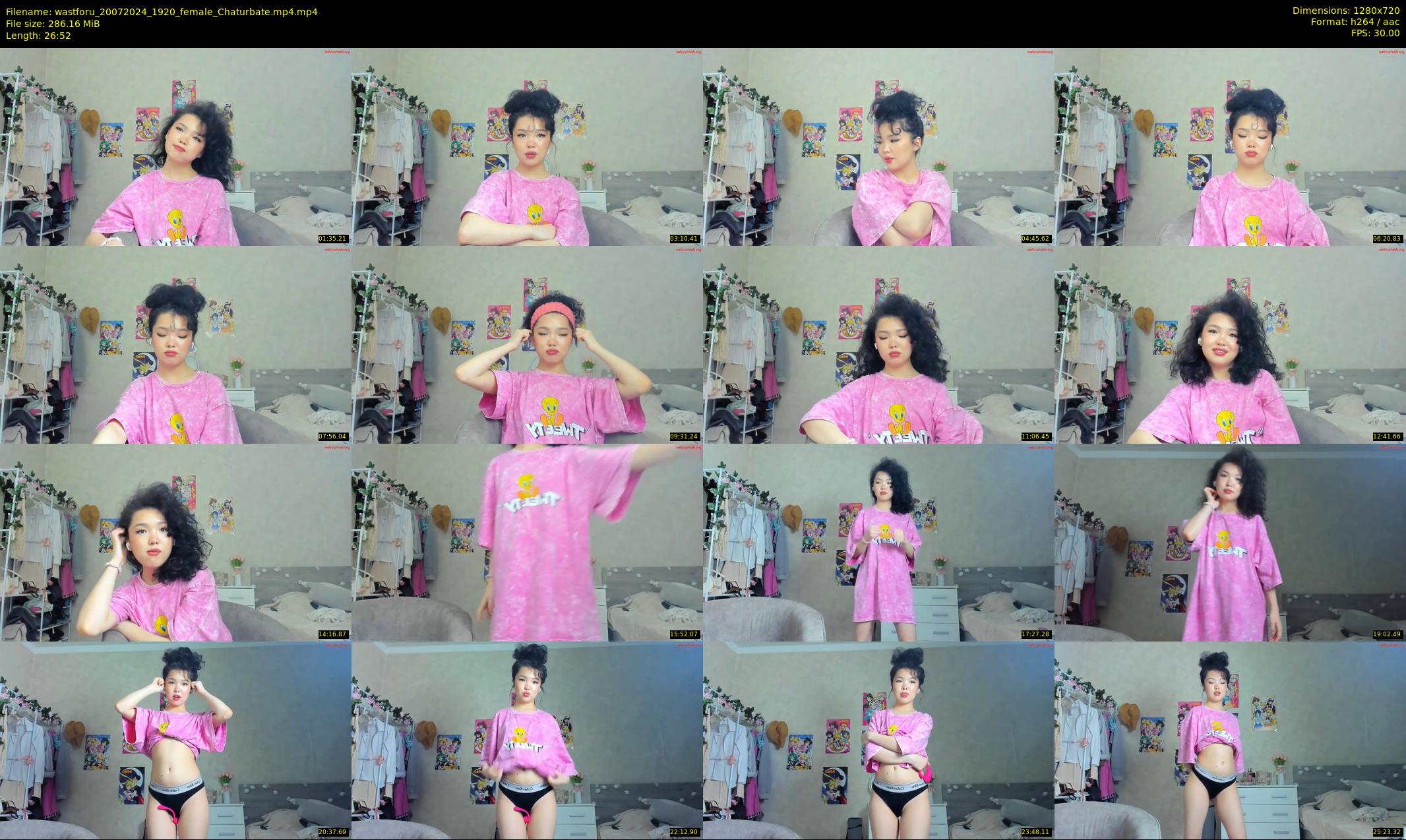 wastforu — 27 minute Chaturbate female cam show recording, 720p, Jul 20, 2024