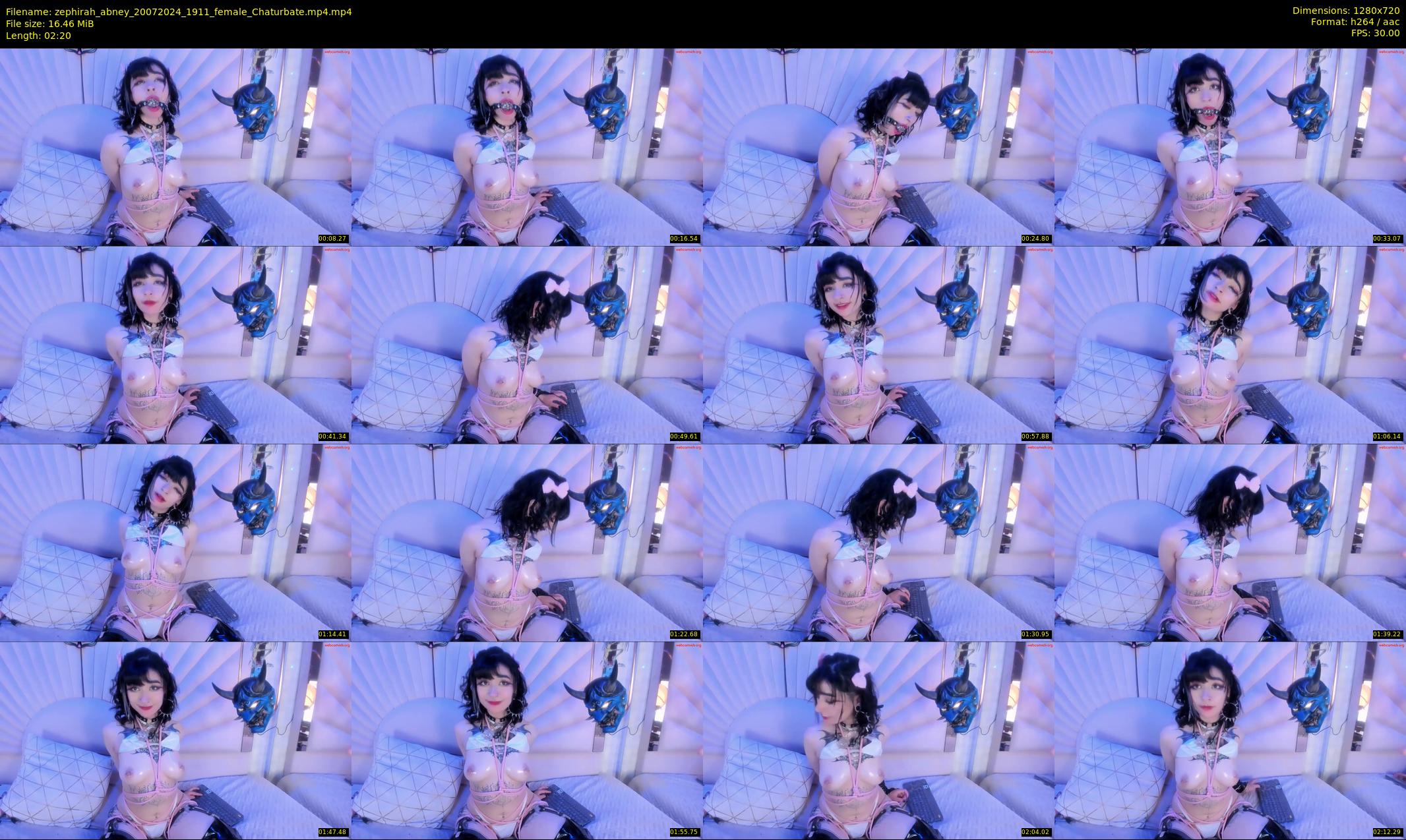 zephirah_abney — 3 minute Chaturbate female cam show recording, 720p, Jul 20, 2024