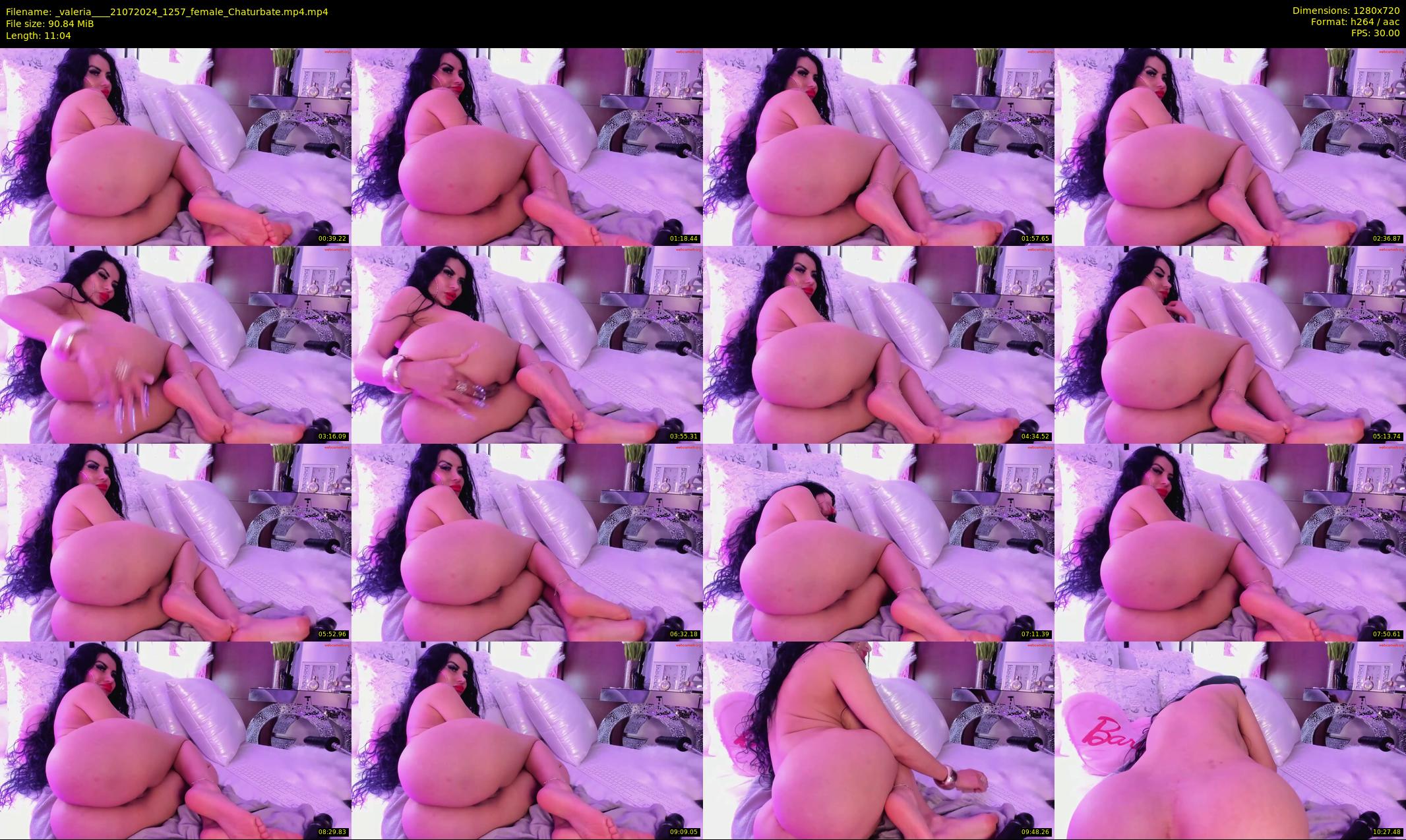_valeria___ — 12 minute Chaturbate female cam show recording, 720p, Jul 21, 2024