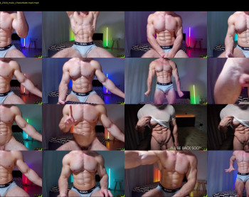 adam_muscle_ — 40 minute Chaturbate male cam show recording, 720p, Jul 21, 2024