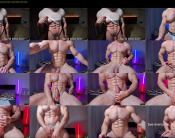adam_muscle_ — 55 minute Chaturbate male cam show recording, 720p, Jul 22, 2024