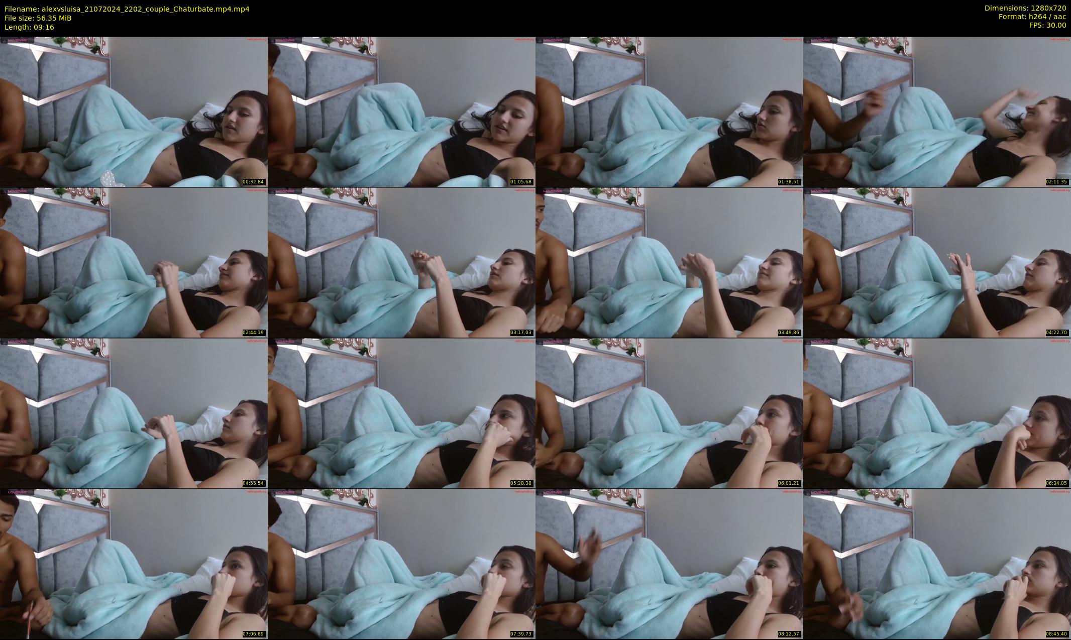 alexvsluisa — 10 minute Chaturbate couple cam show recording, 720p, Jul 21, 2024