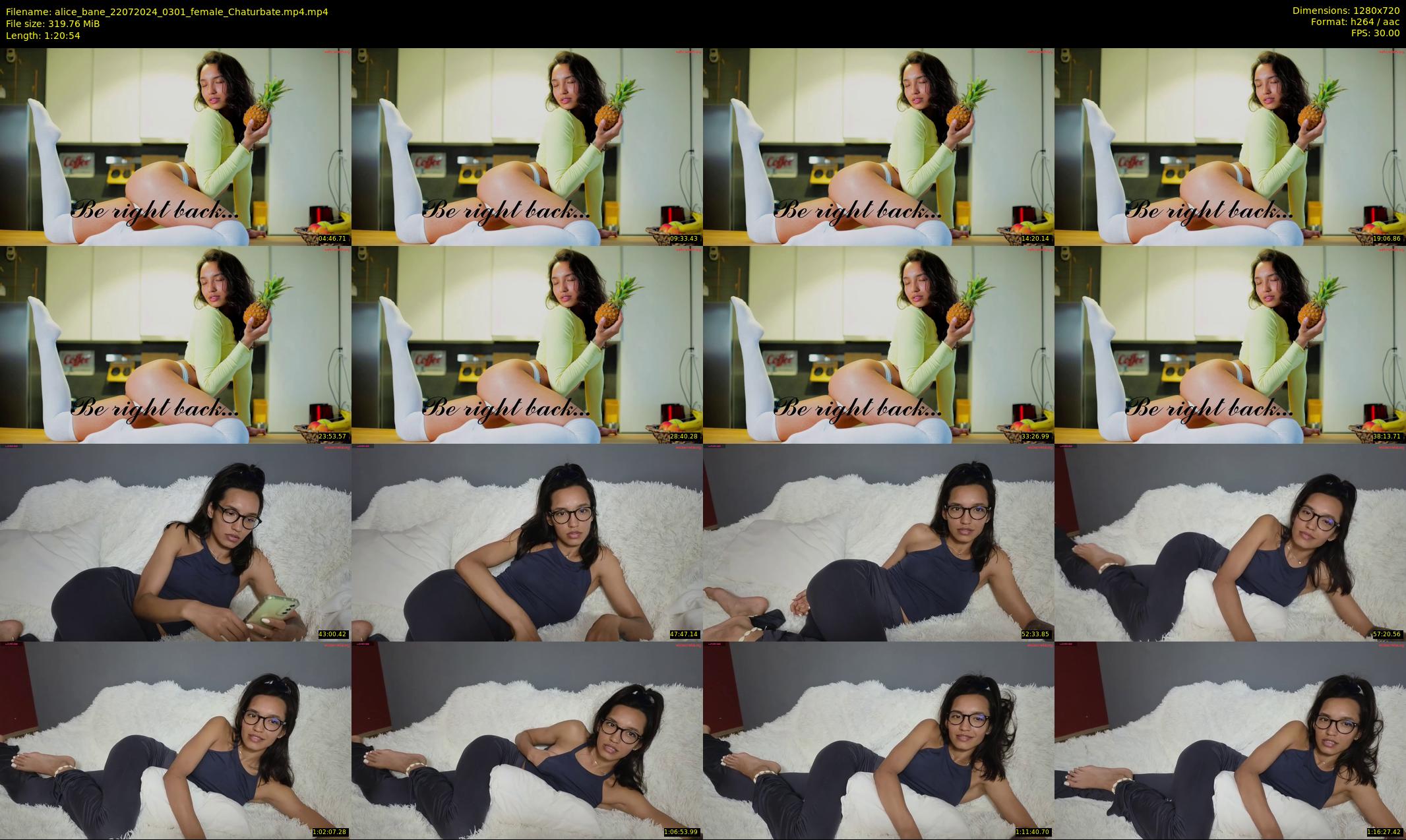 alice_bane — 81 minute Chaturbate female cam show recording, 720p, Jul 22, 2024