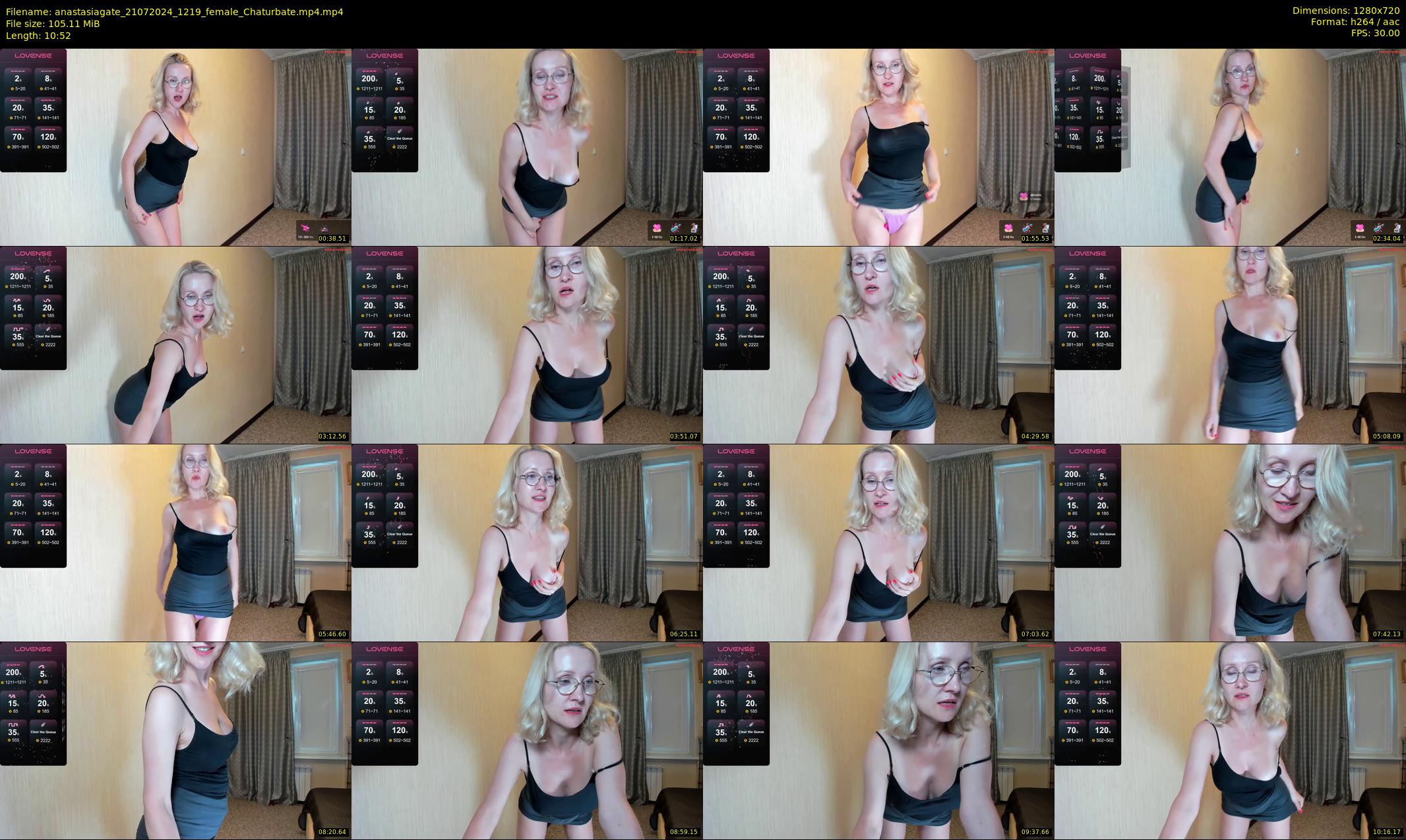 anastasiagate — 11 minute Chaturbate female cam show recording, 720p, Jul 21, 2024