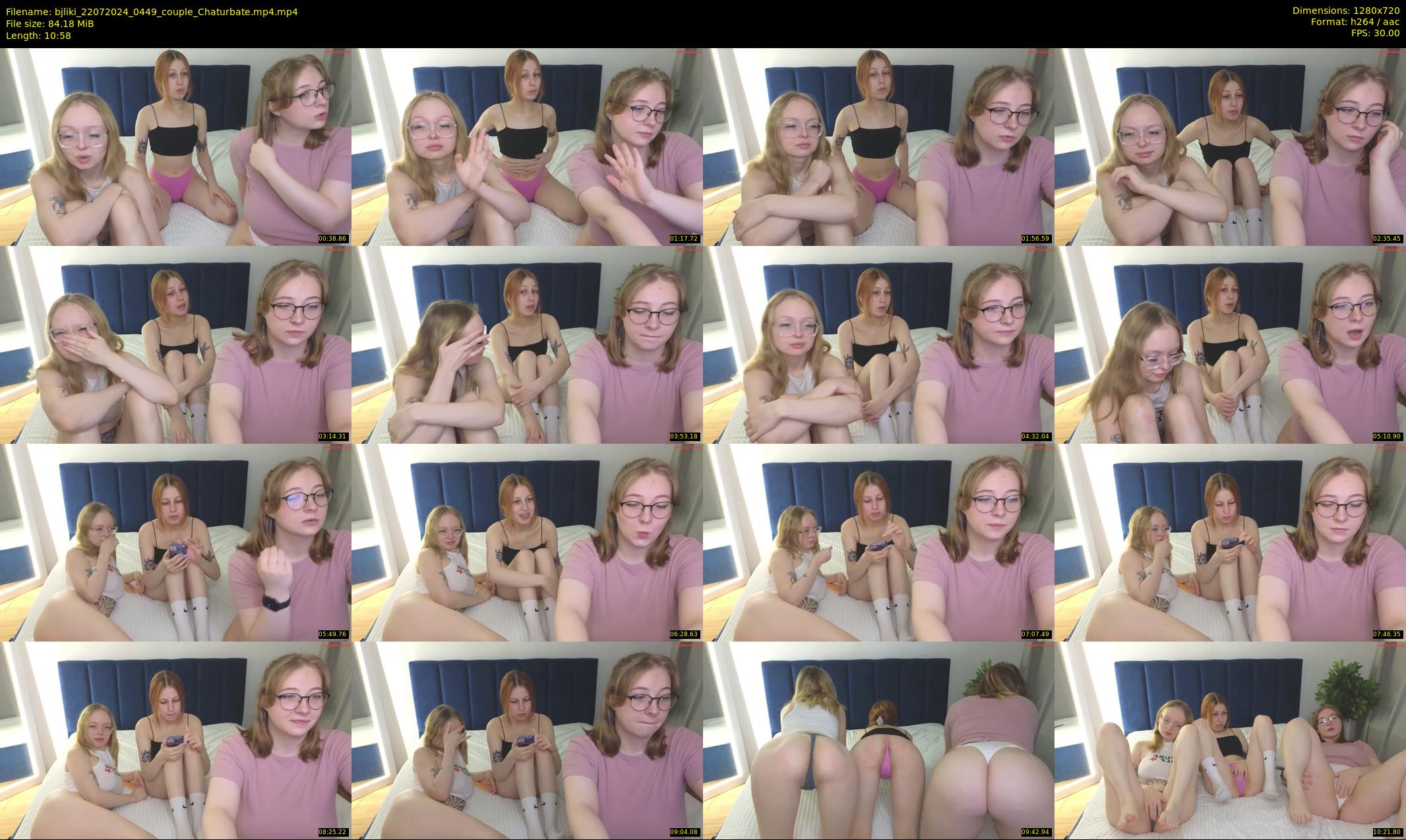 bjliki — 11 minute Chaturbate couple cam show recording, 720p, Jul 22, 2024