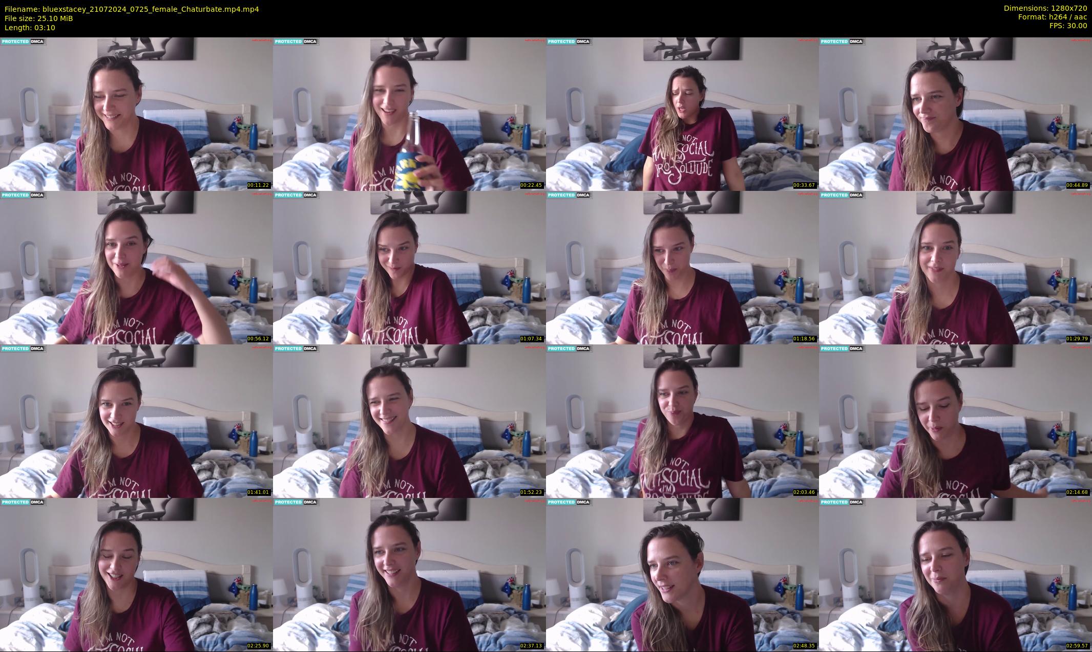 bluexstacey — 4 minute Chaturbate female cam show recording, 720p, Jul 21, 2024