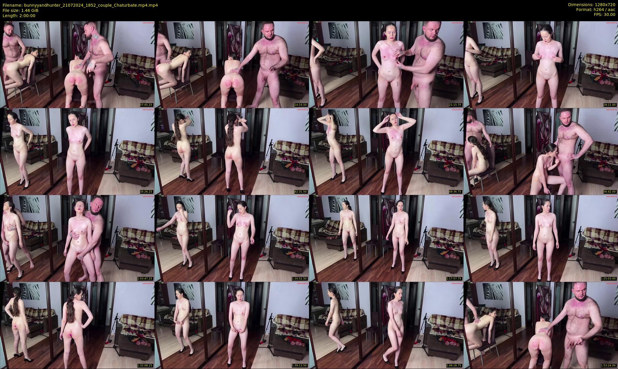 bunnyyandhunter — 120 minute Chaturbate couple cam show recording, 720p, Jul 21, 2024