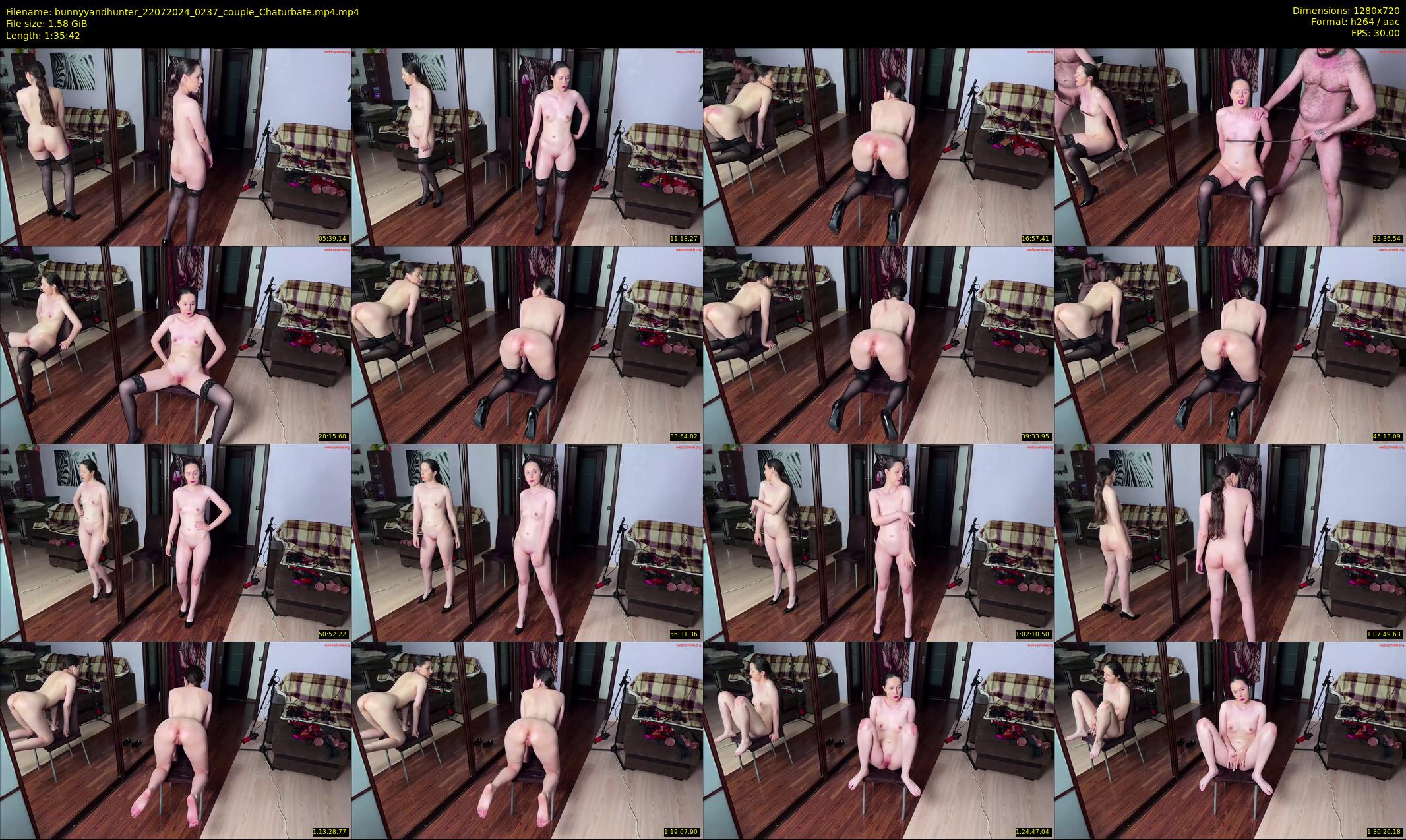 bunnyyandhunter — 96 minute Chaturbate couple cam show recording, 720p, Jul 22, 2024