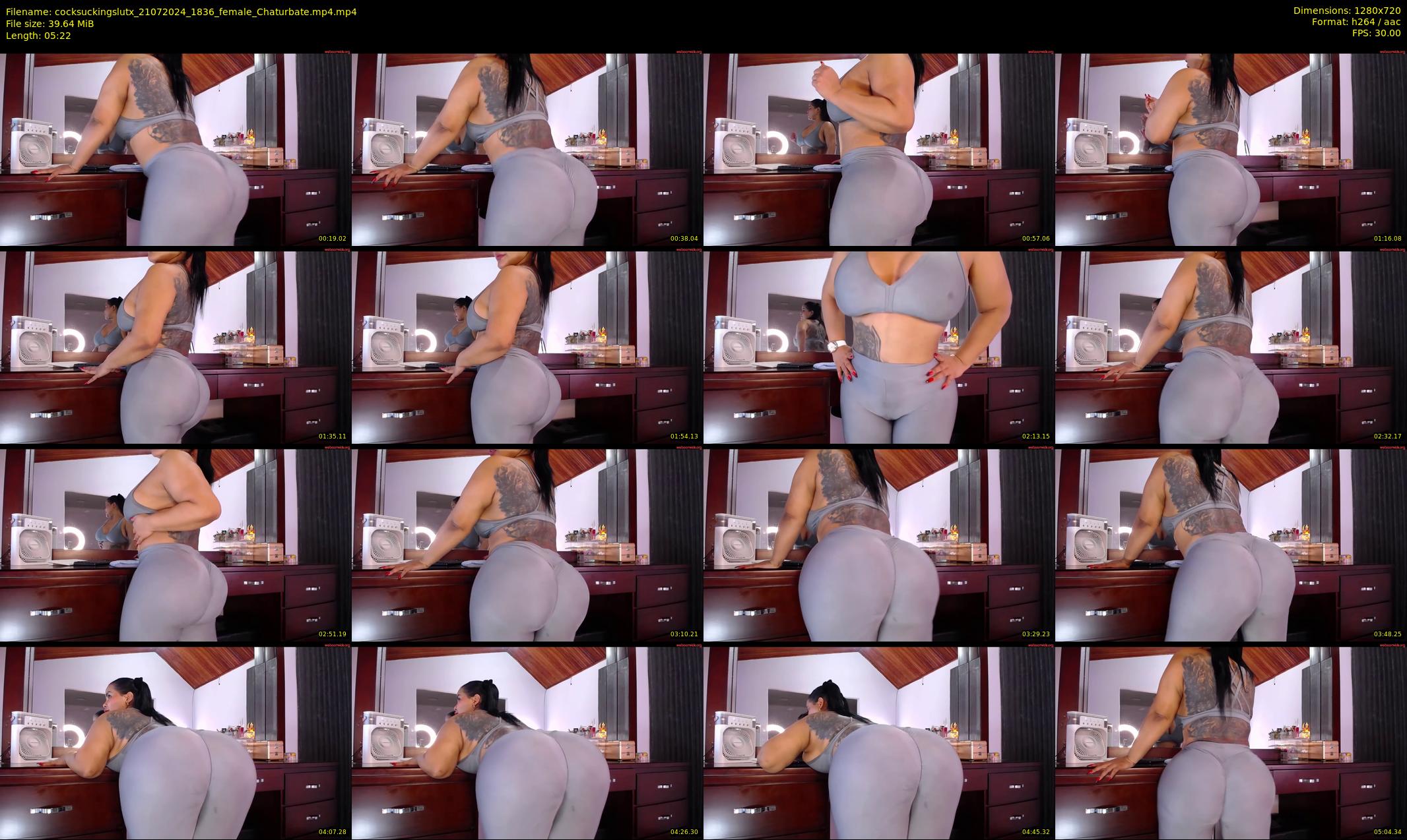 cocksuckingslutx — 6 minute Chaturbate female cam show recording, 720p, Jul 21, 2024