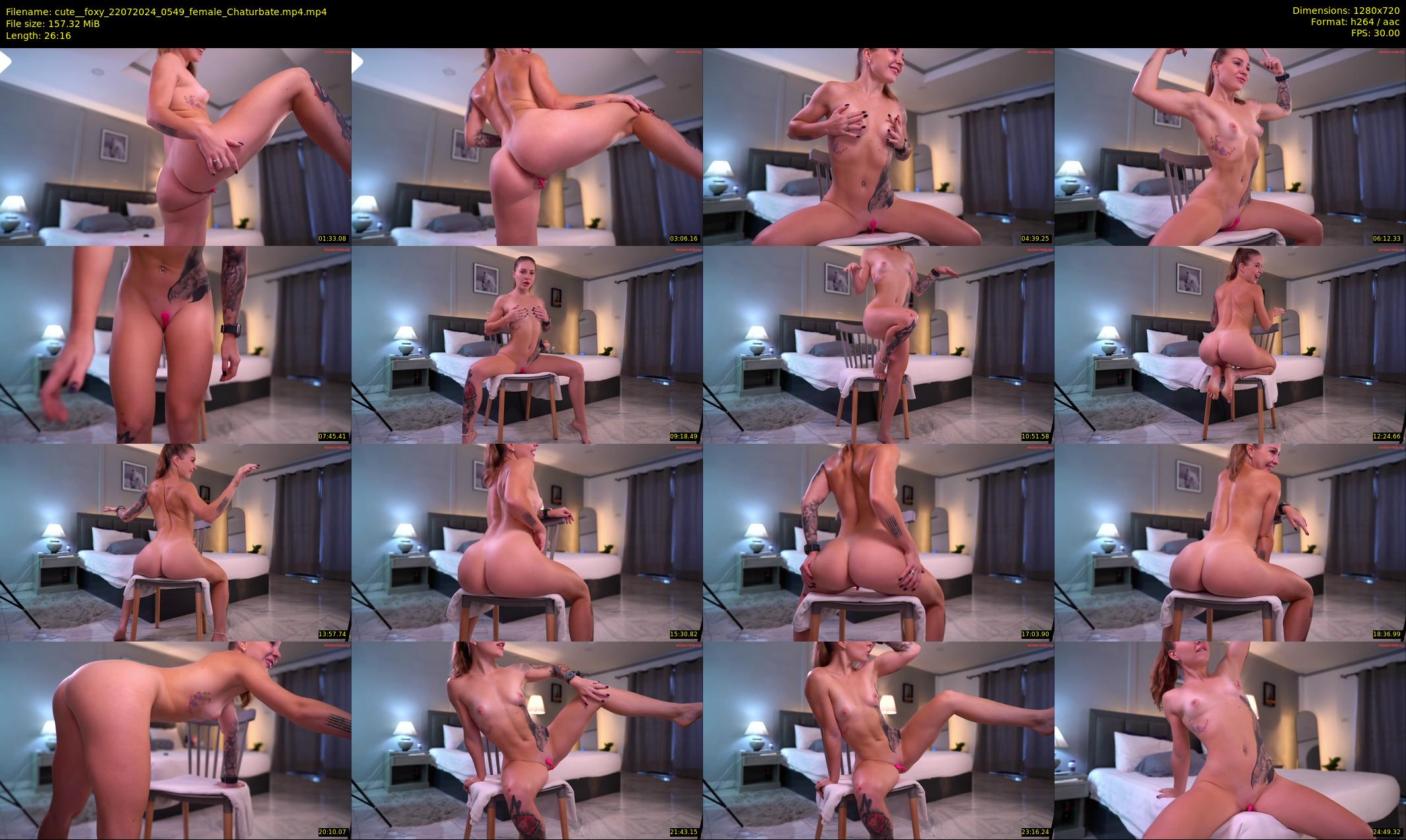 cute__foxy — 27 minute Chaturbate couple cam show recording, 720p, Jul 22, 2024