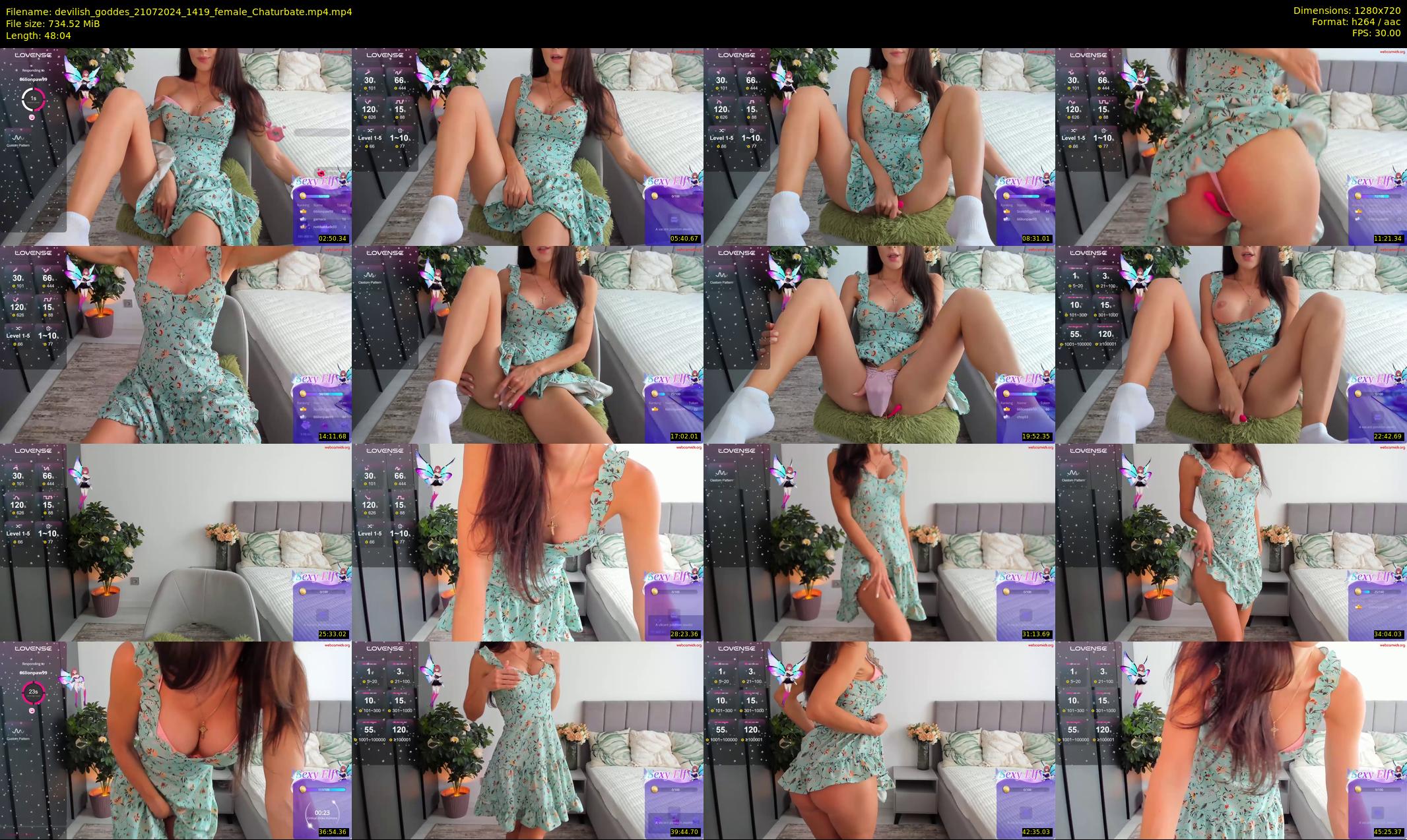 devilish_goddes — 49 minute Chaturbate female cam show recording, 720p, Jul 21, 2024