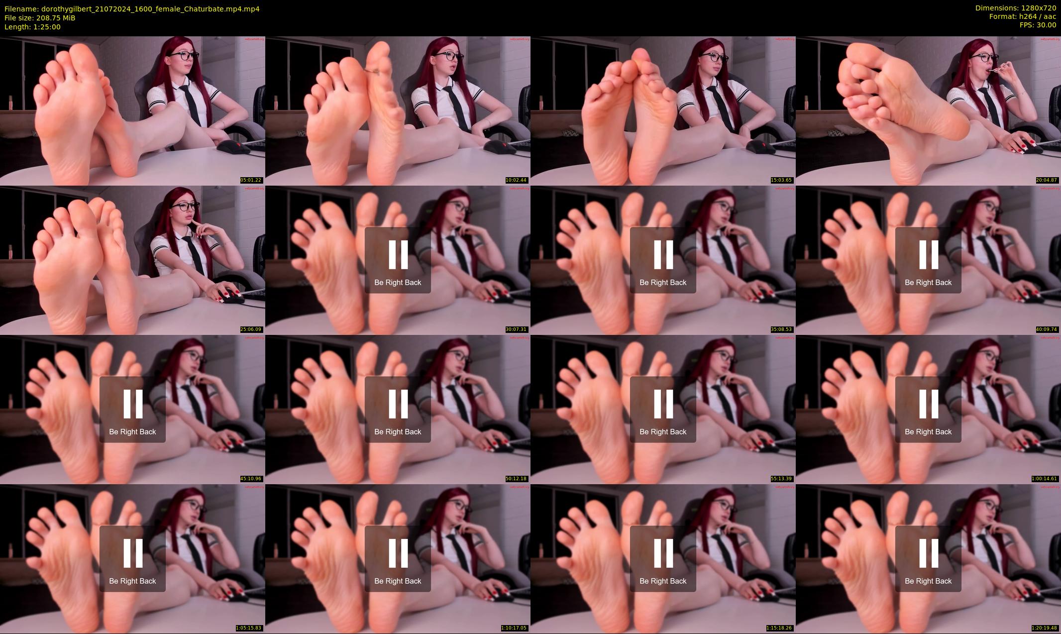 dorothygilbert — 85 minute Chaturbate female cam show recording, 720p, Jul 21, 2024
