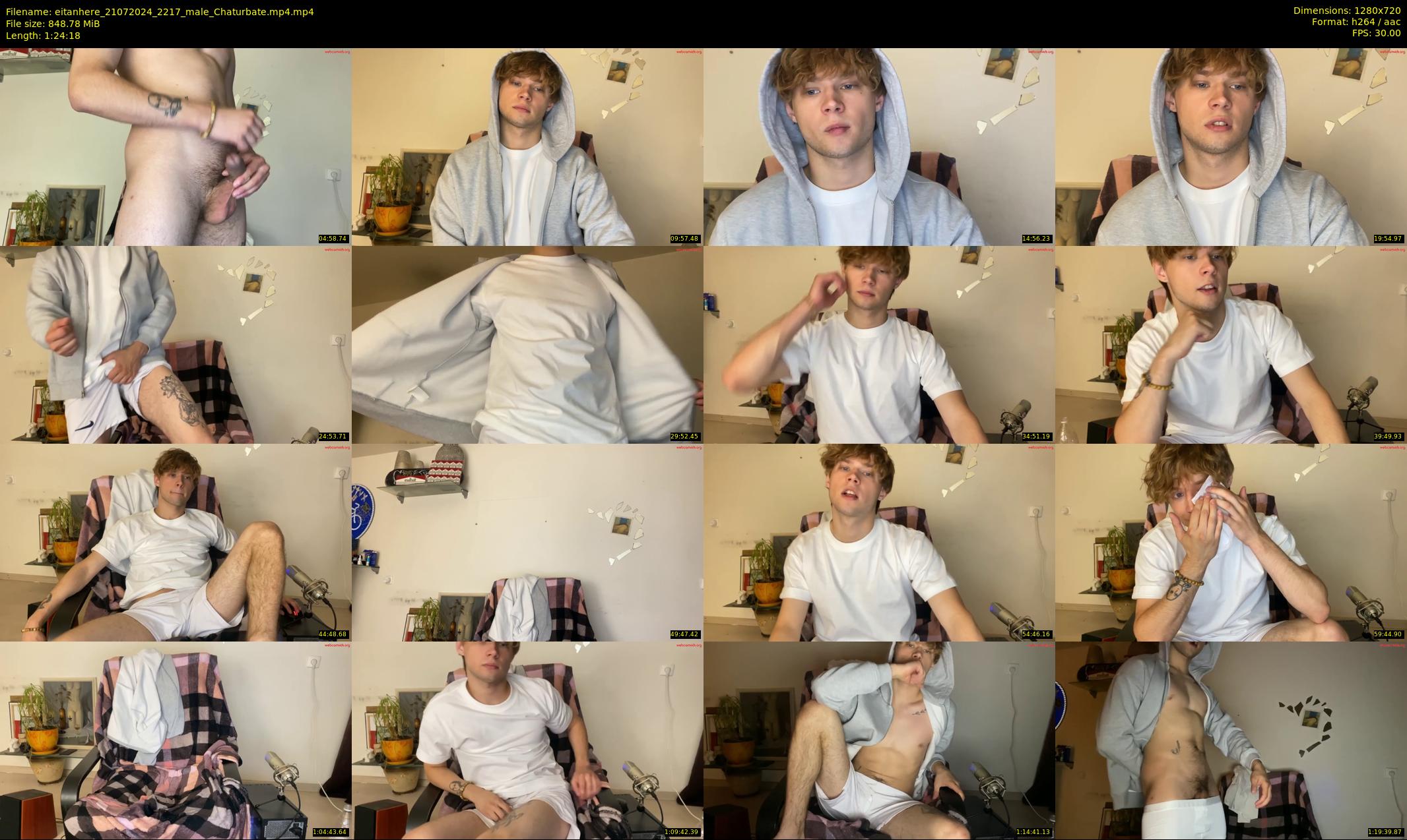 eitanhere — 85 minute Chaturbate male cam show recording, 720p, Jul 21, 2024