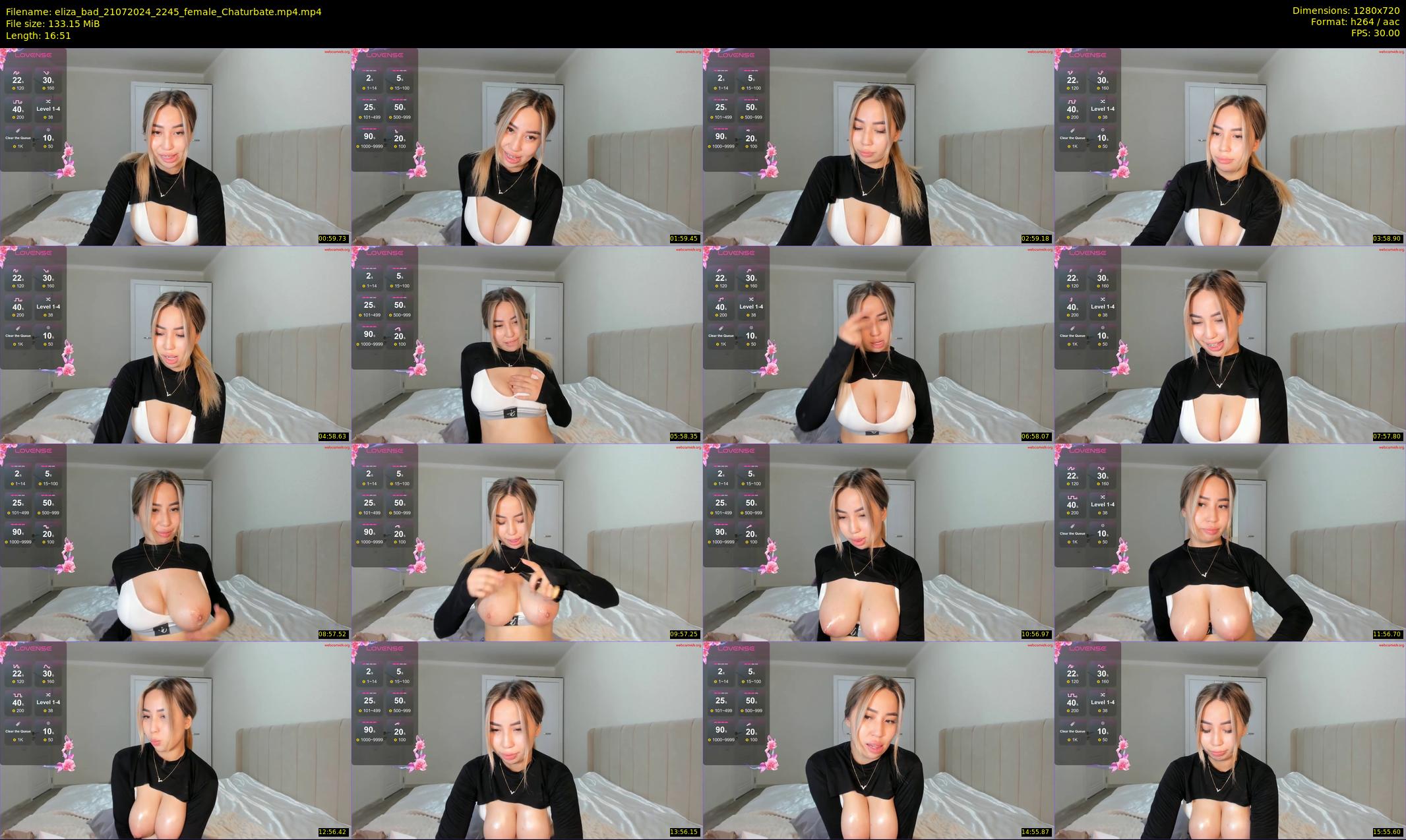 eliza_bad — 17 minute Chaturbate female cam show recording, 720p, Jul 21, 2024