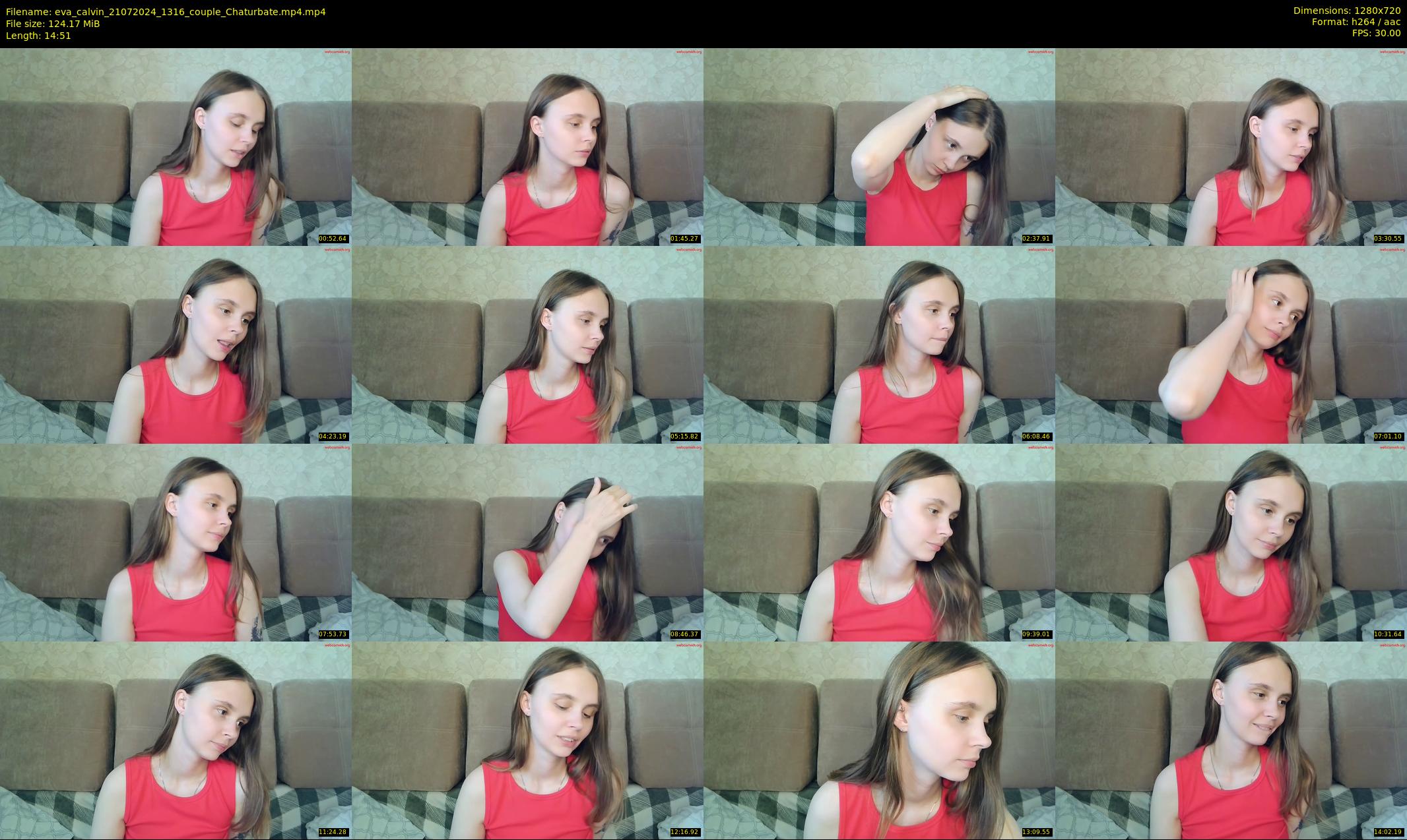 eva_calvin — 15 minute Chaturbate couple cam show recording, 720p, Jul 21, 2024
