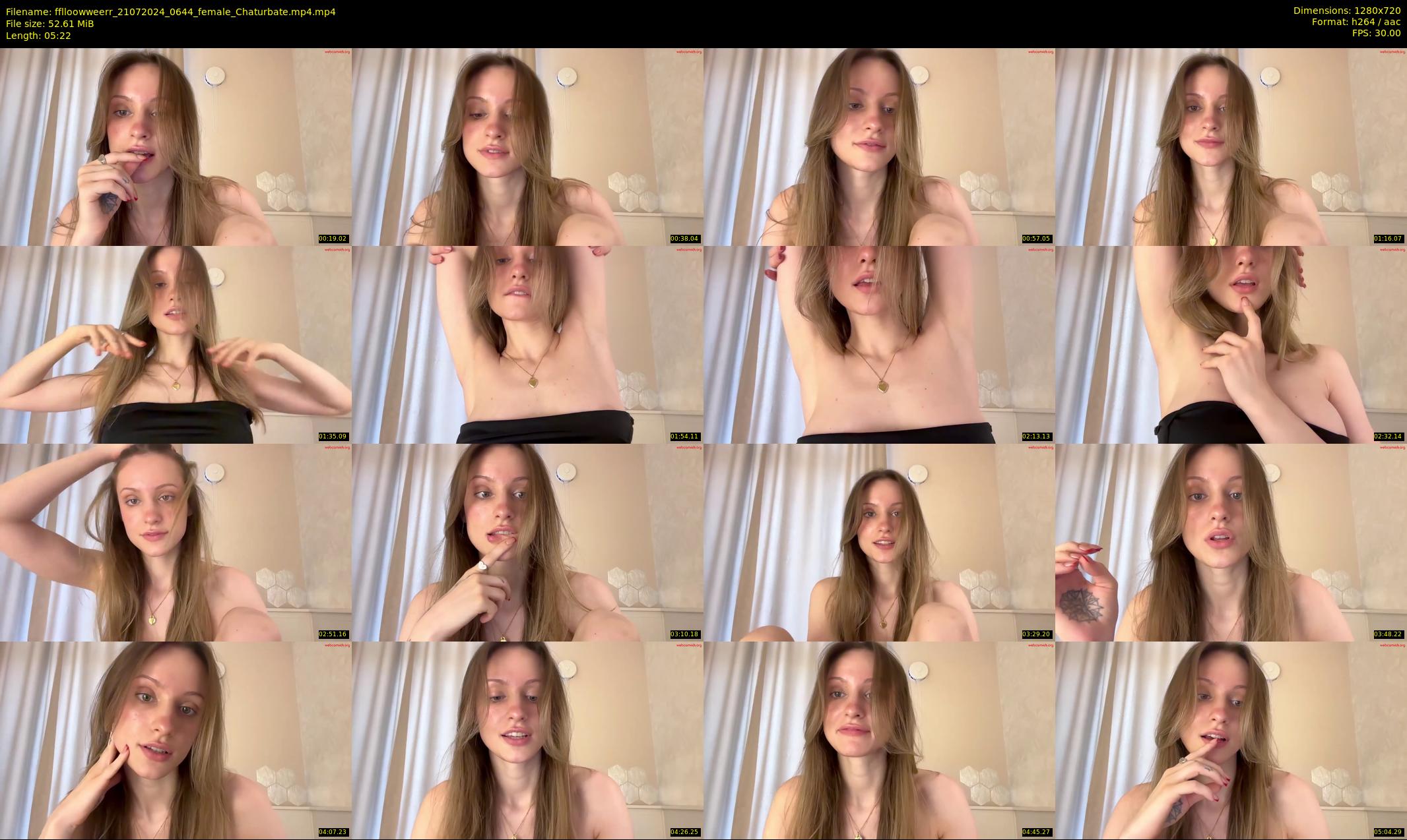 fflloowweerr — 6 minute Chaturbate couple cam show recording, 720p, Jul 21, 2024