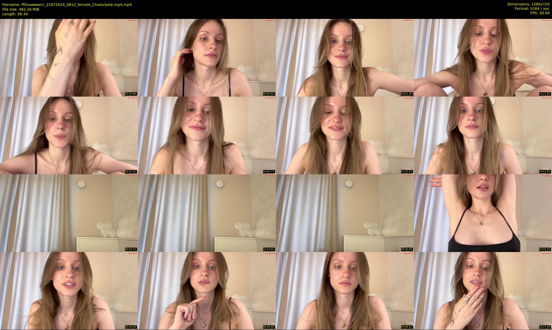 fflloowweerr — 57 minute Chaturbate couple cam show recording, 720p, Jul 21, 2024